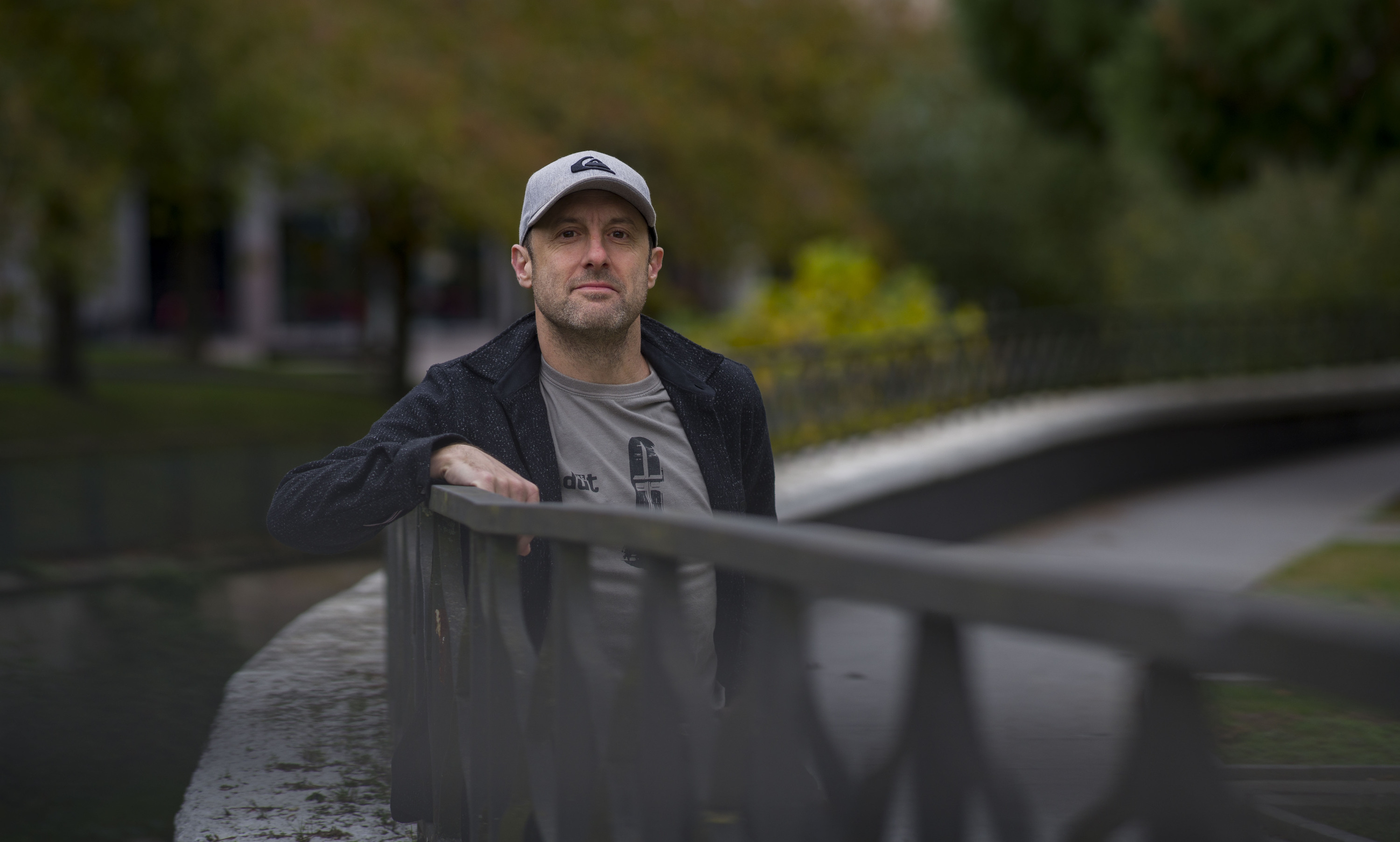 Gorka Erostarbe, Zumarragan, azaroaren 6an. JON URBE / FOKU