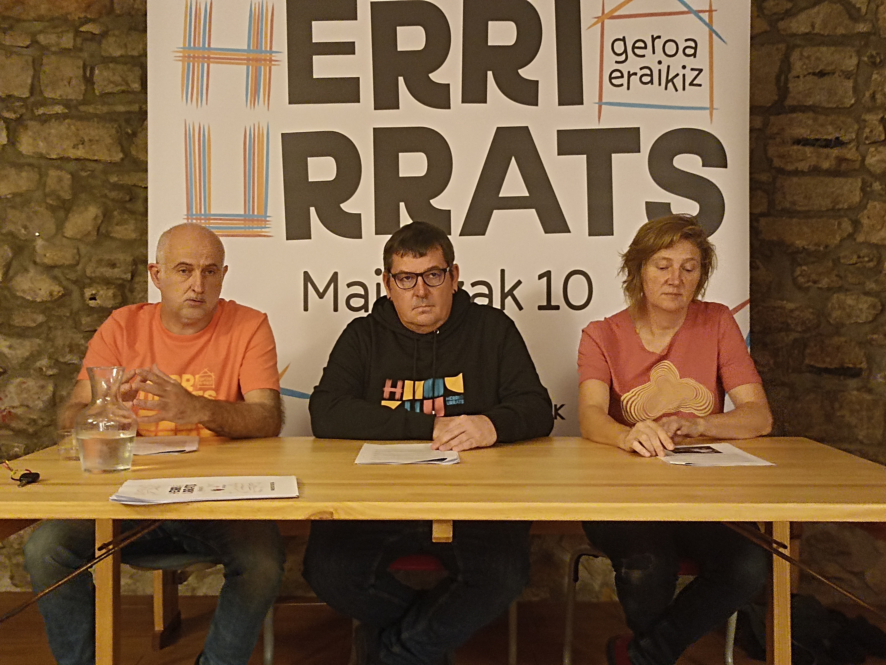 Herri Urratsen aurkezpena, Baionan. BERRIA