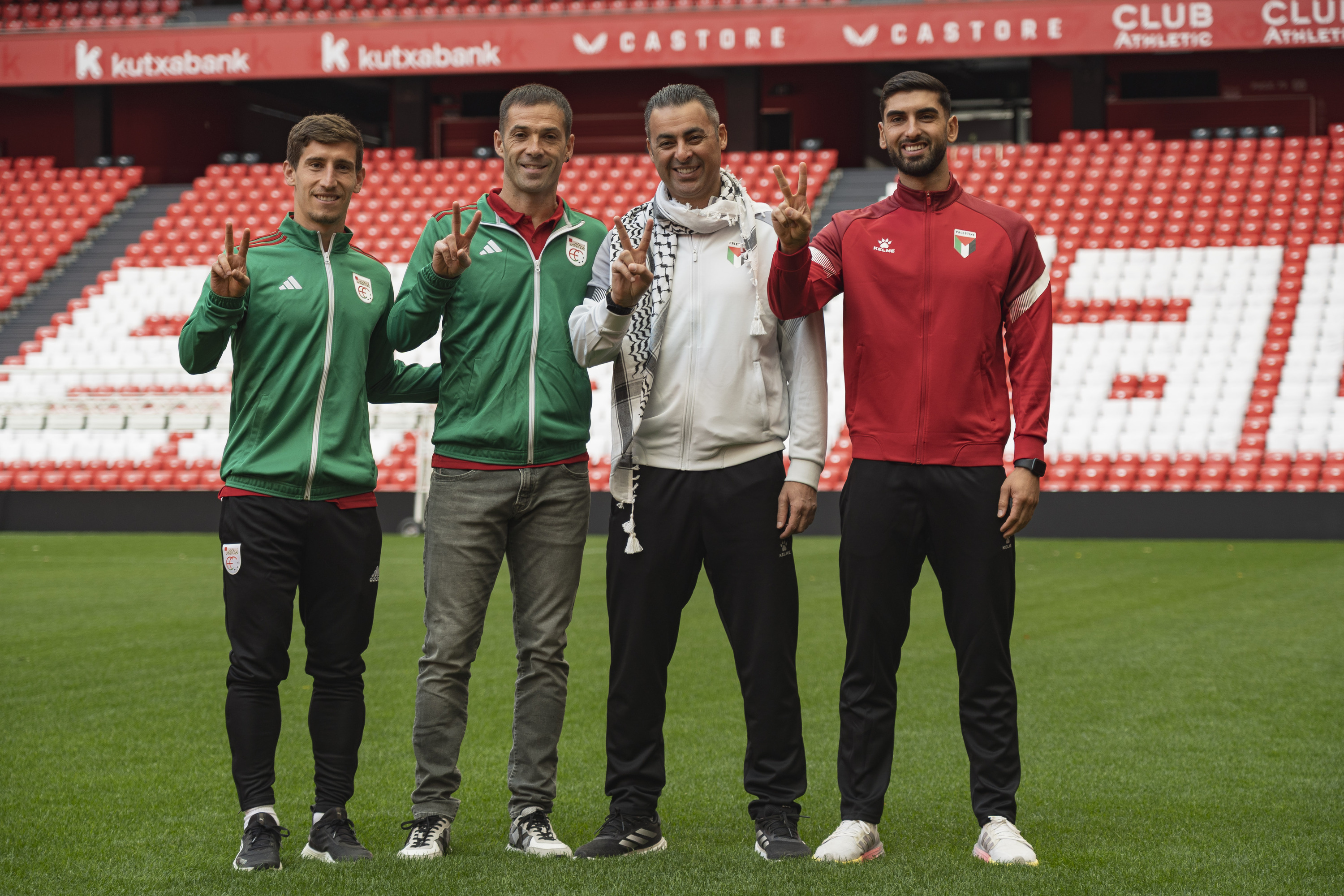 Euskal selekzioa - Palestina