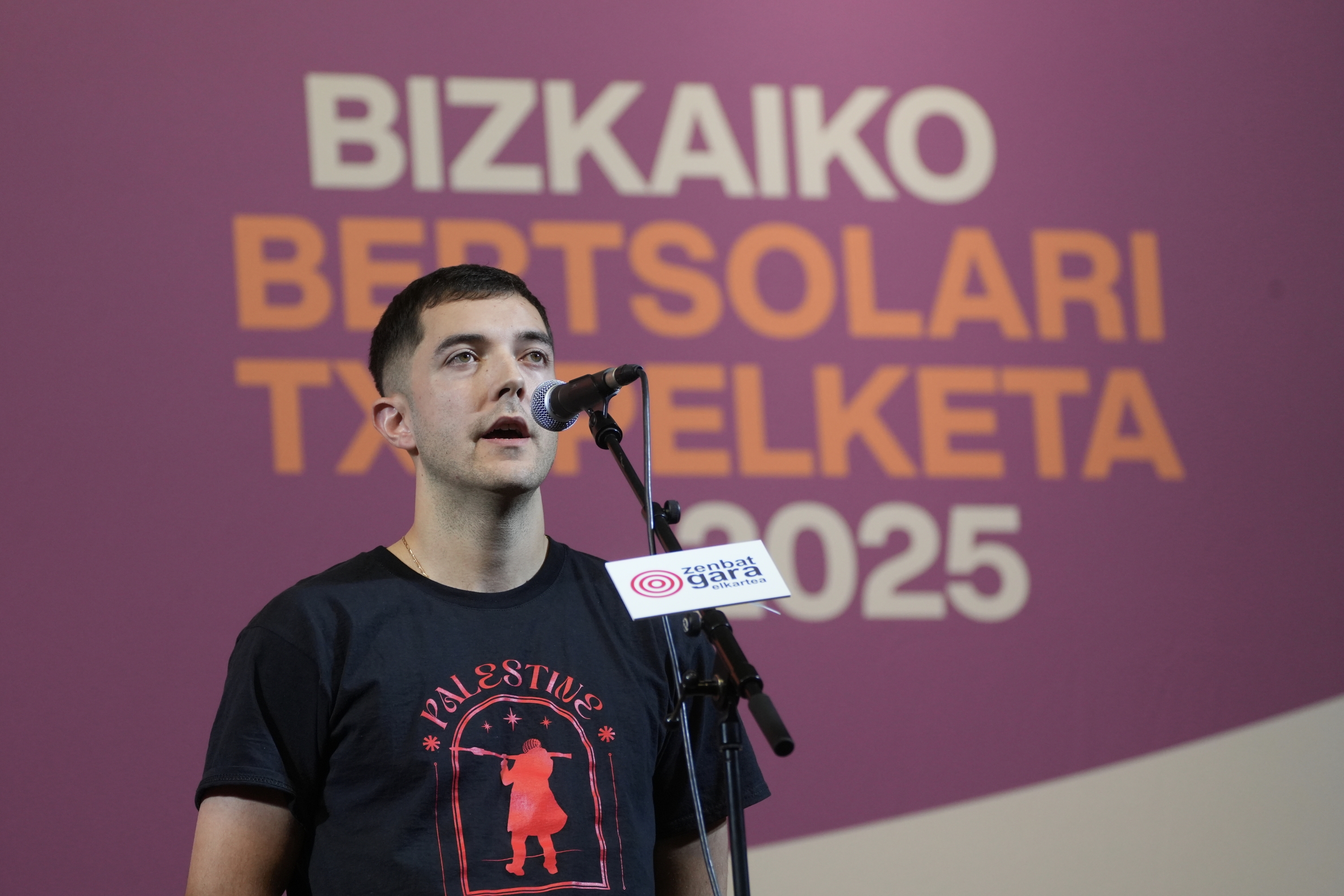 Aitor Bizkarra gaur, Bermeoko saioan. JON URBE / FOKU