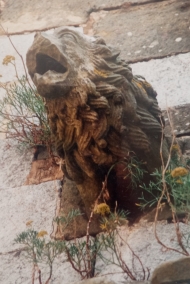 Ondarroako Andra Mari elizako gargoletako bat. ANJEL ITUARTE