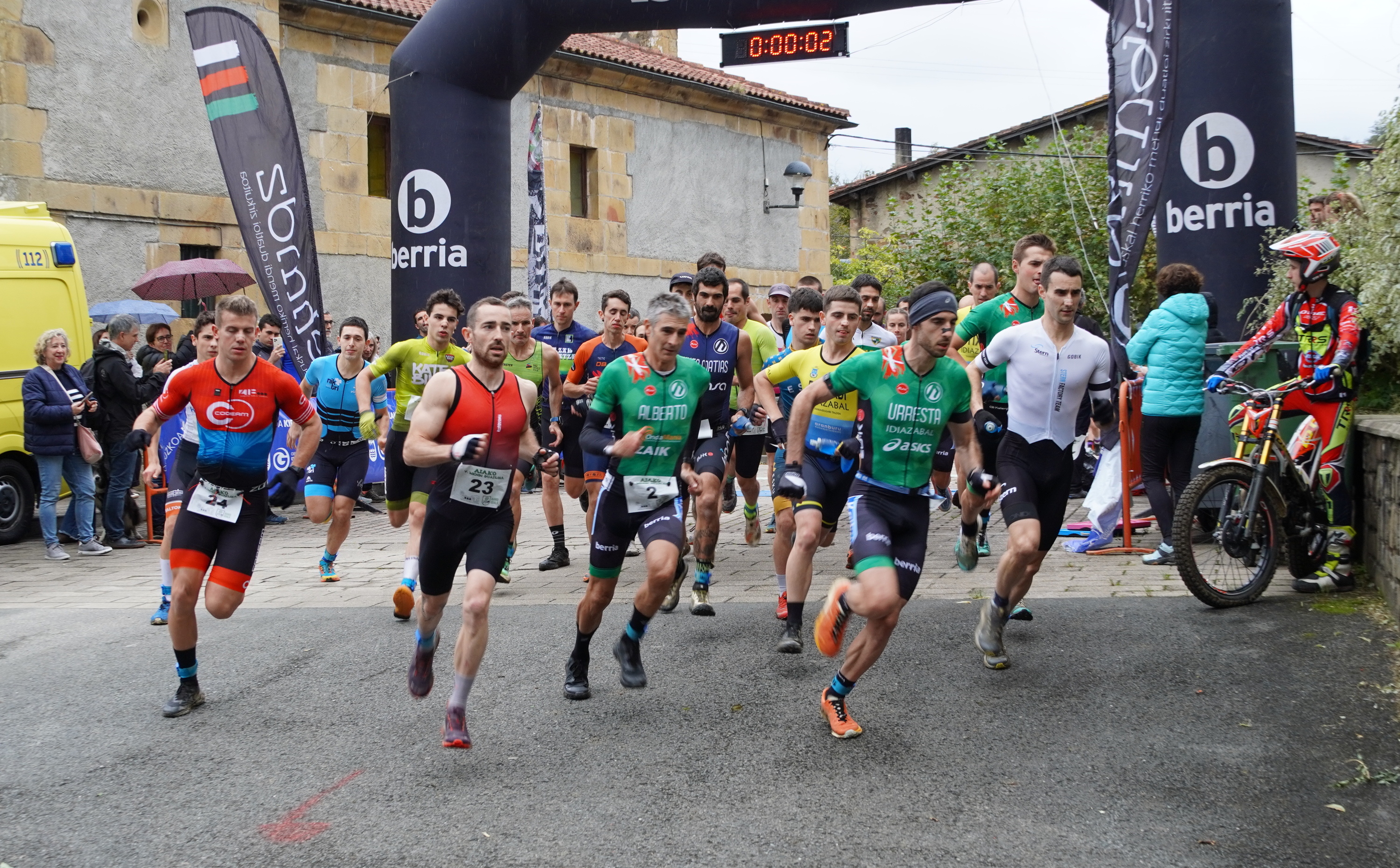 Aiako mendi duatloiaren irteera