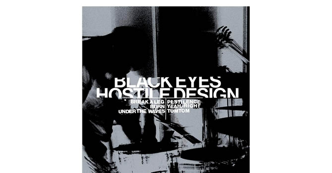 Black Eyes taldearen 'Hostile Design' diskoaren azala.