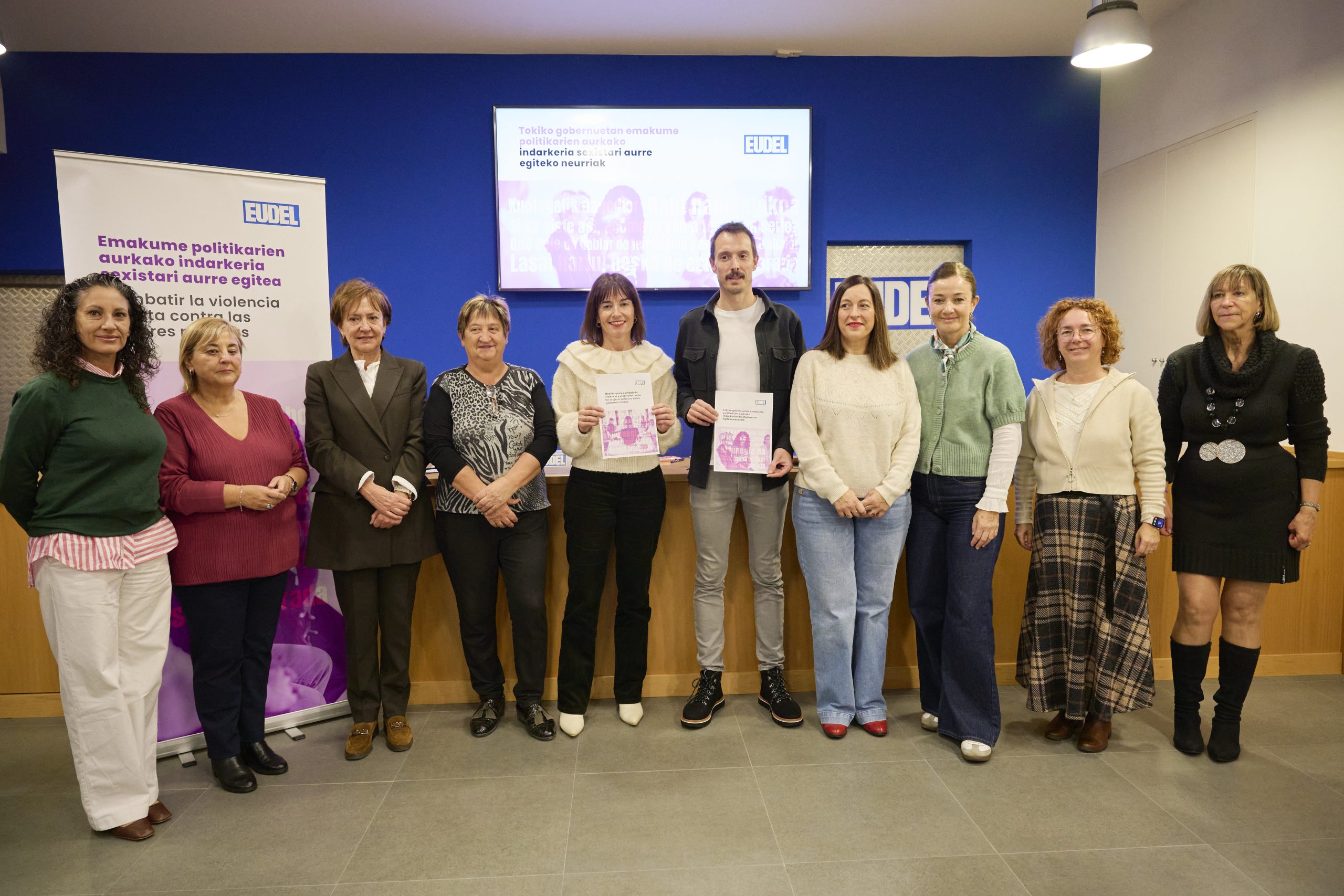 Gaur eguerdian egindako aurkezpena. EUDEL