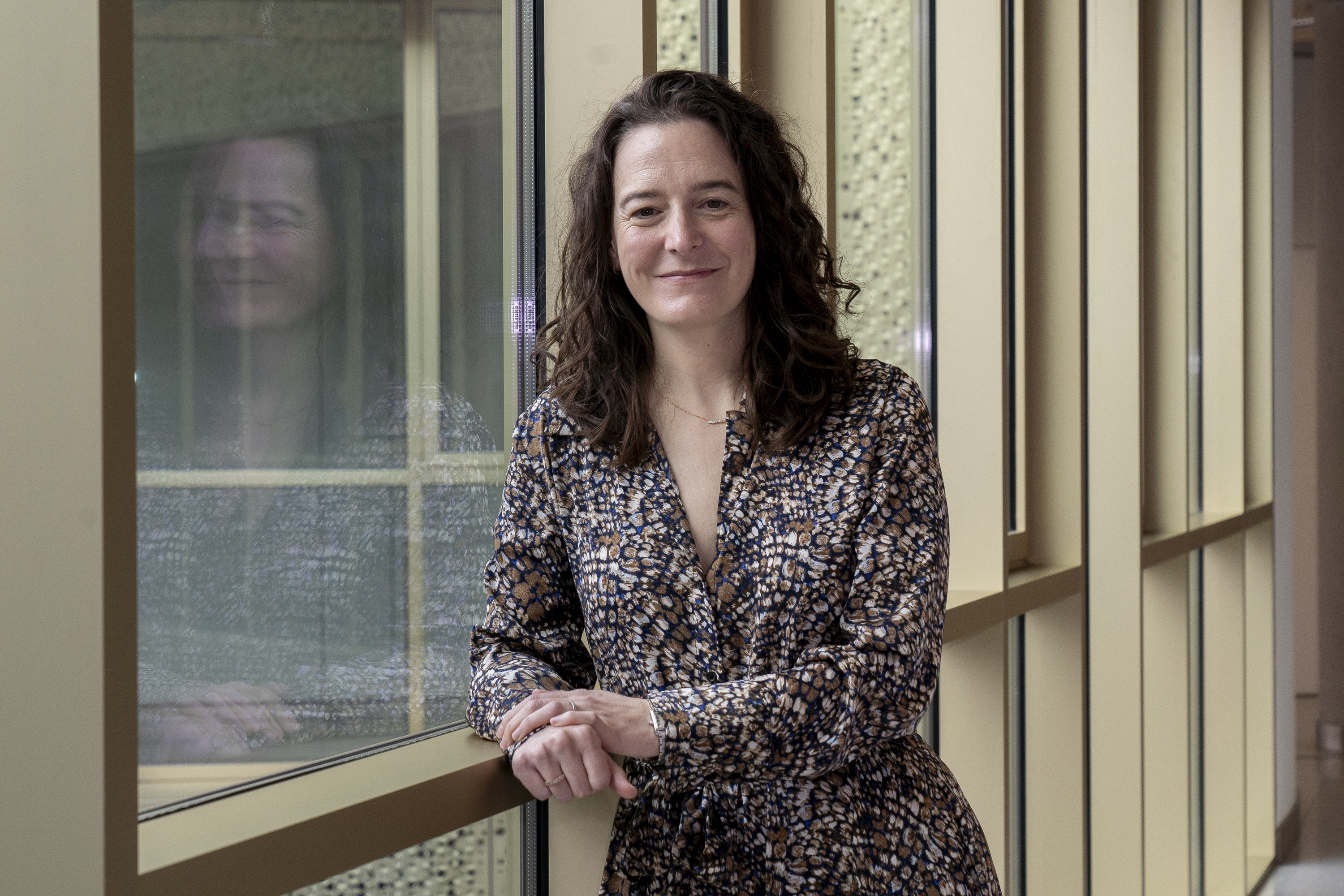 Leticia Landa, saria jaso aurretik, Basque Culinary Centerren. IÑIGO URIZ / FOKU