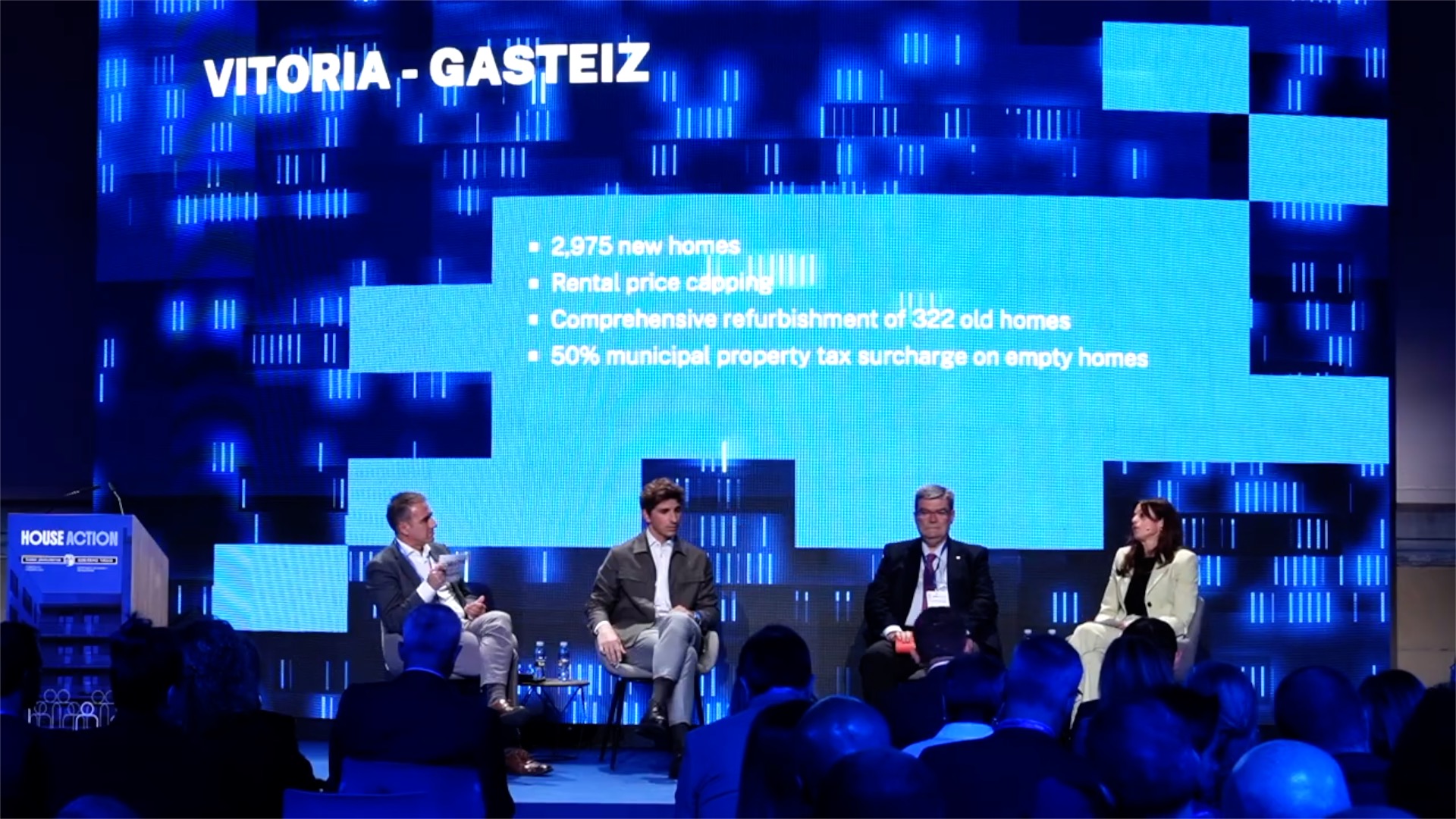 Etxebizitzaren arazoak, House Action kongresuan