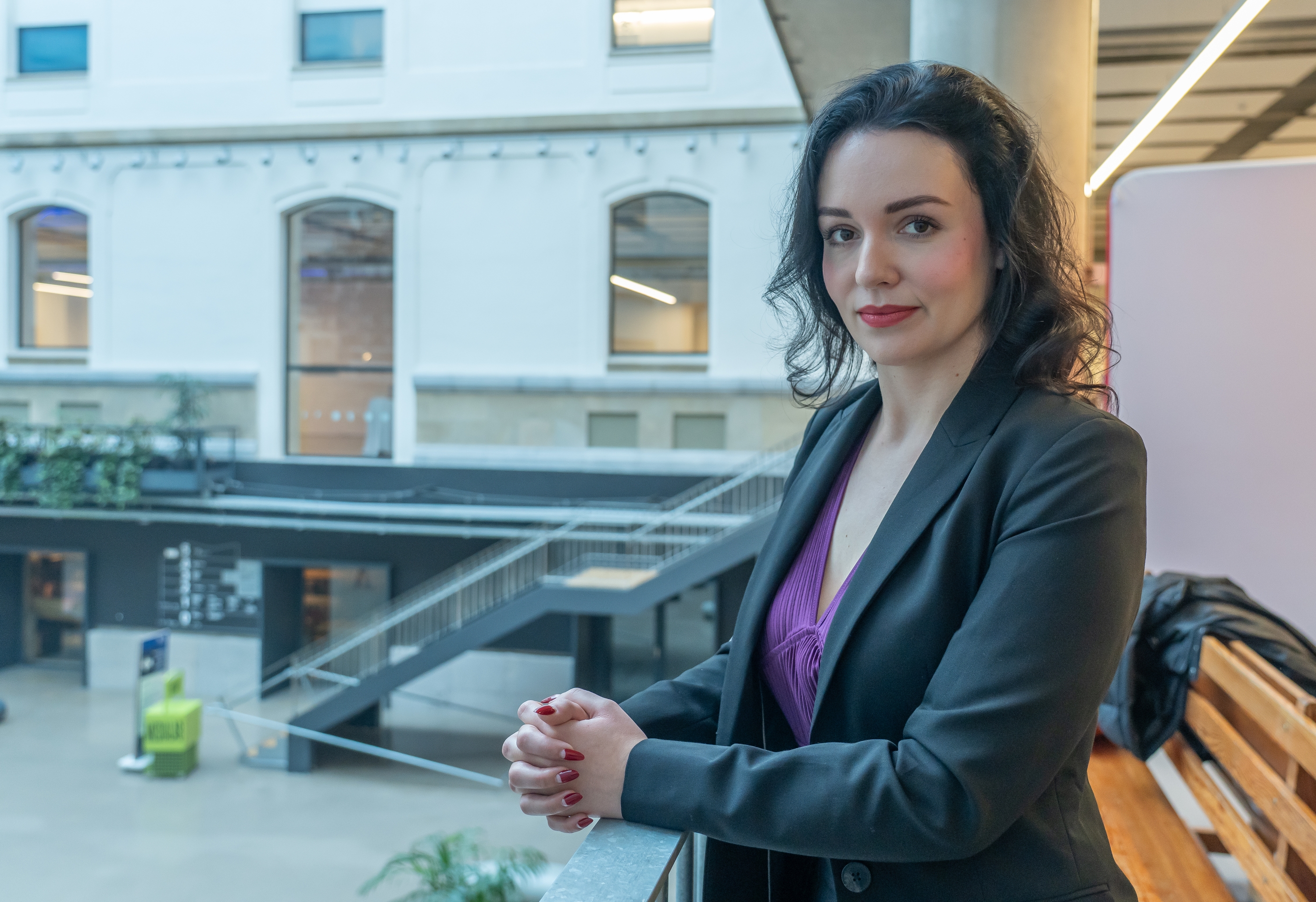 Veronika Iwanowski, Tabakaleran egindako House Action kongresuan. ANDONI CANELLADA / FOKU