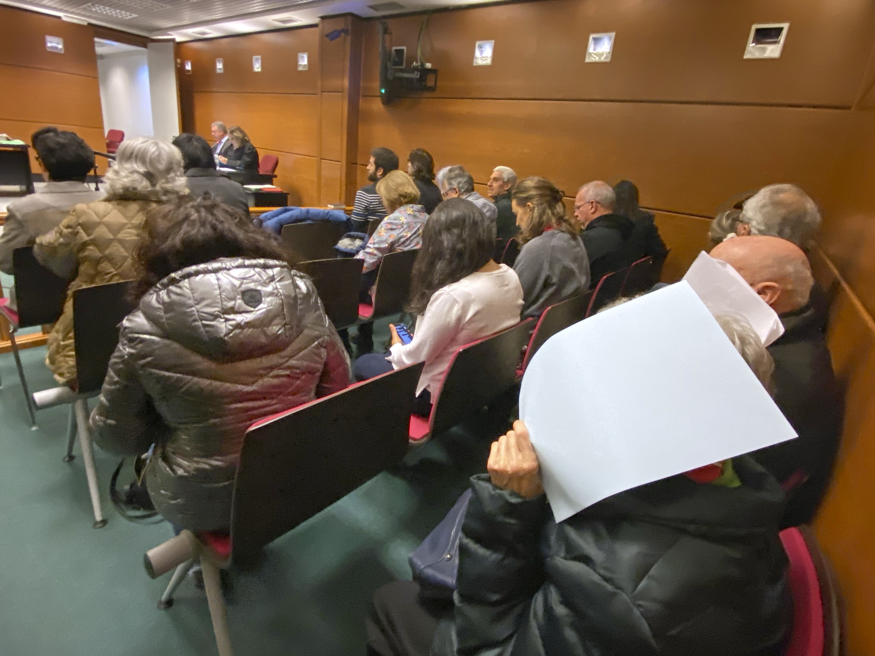 Antiabortisten epaiketaren astearteko saioa. L. RICO / EFE