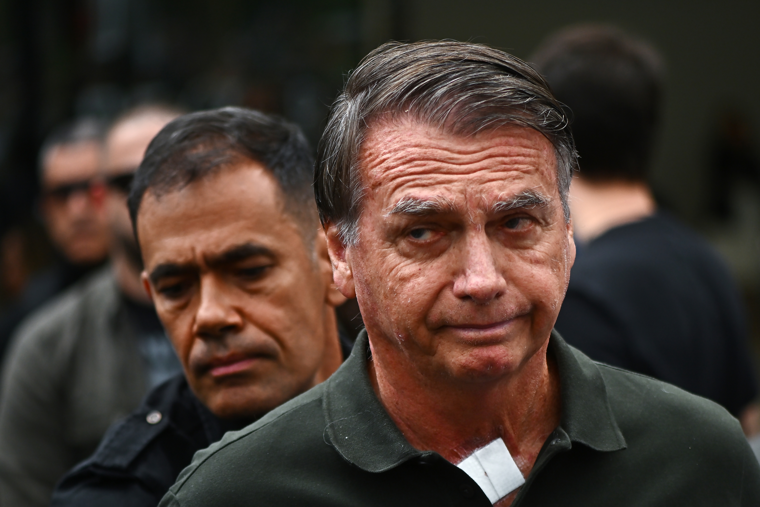 Jair Bolsonaro Brasilgo presidente ohia (2019-2023), azaroaren 6an. ANDRE BORGES / EFE