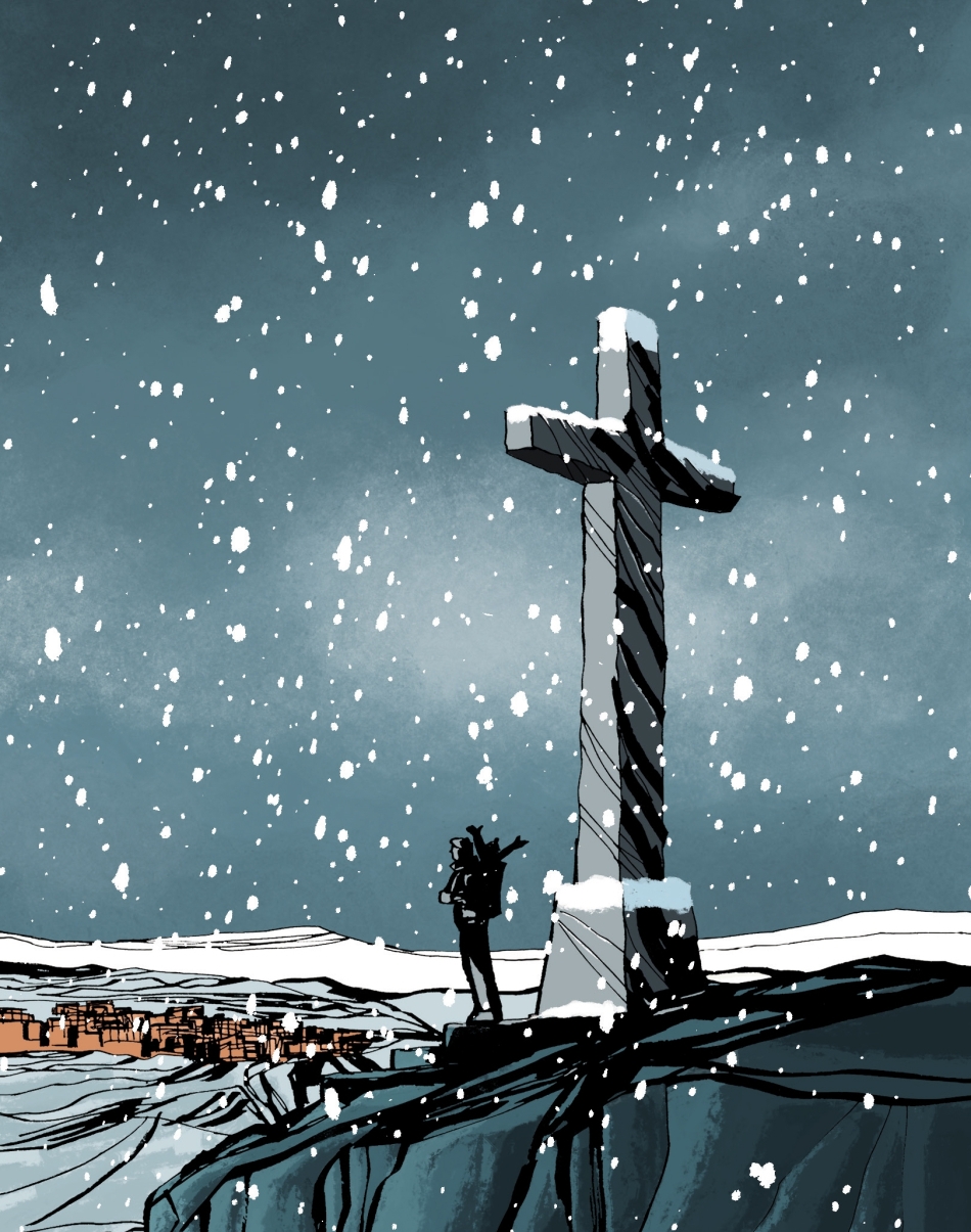 (ID_17639746882265) \'Edurne Pasaban\' komikiaren biñeta bat.