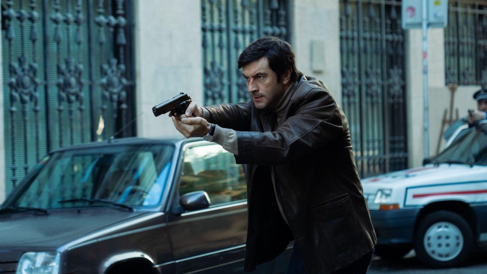 Javier Rey aktorea, 'La Frontera' telesailean. RTVE