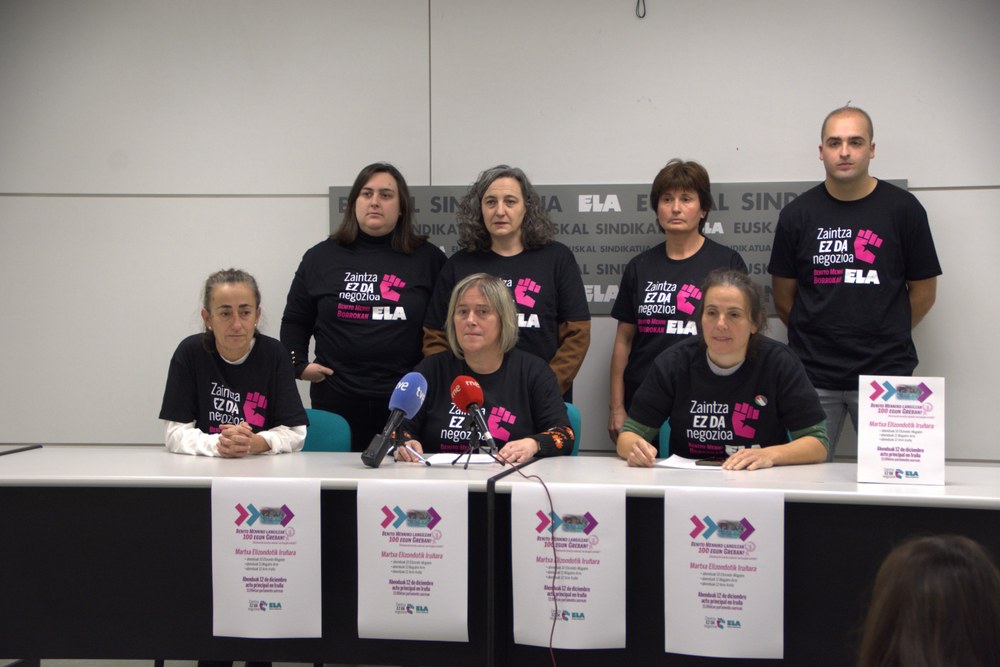 Benito Menni zentroko langileek martxa bat egingo dute Iruñera, urtebeteko gatazkaren ondoren Benito Menni zentroko langileek martxa bat egingo dute Iruñera, urtebeteko gatazkaren ondoren