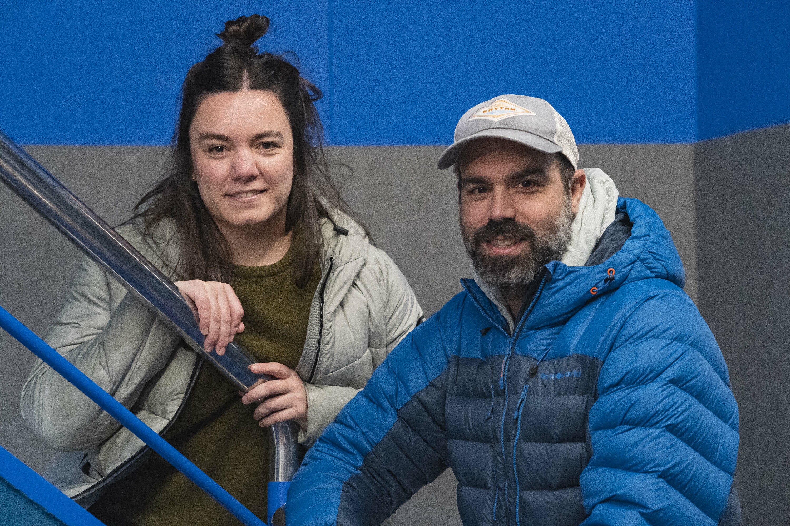 Maialen Gago eta Liher Barrantes, Guka mugimenduko kideak. ARITZ LOIOLA / FOKU