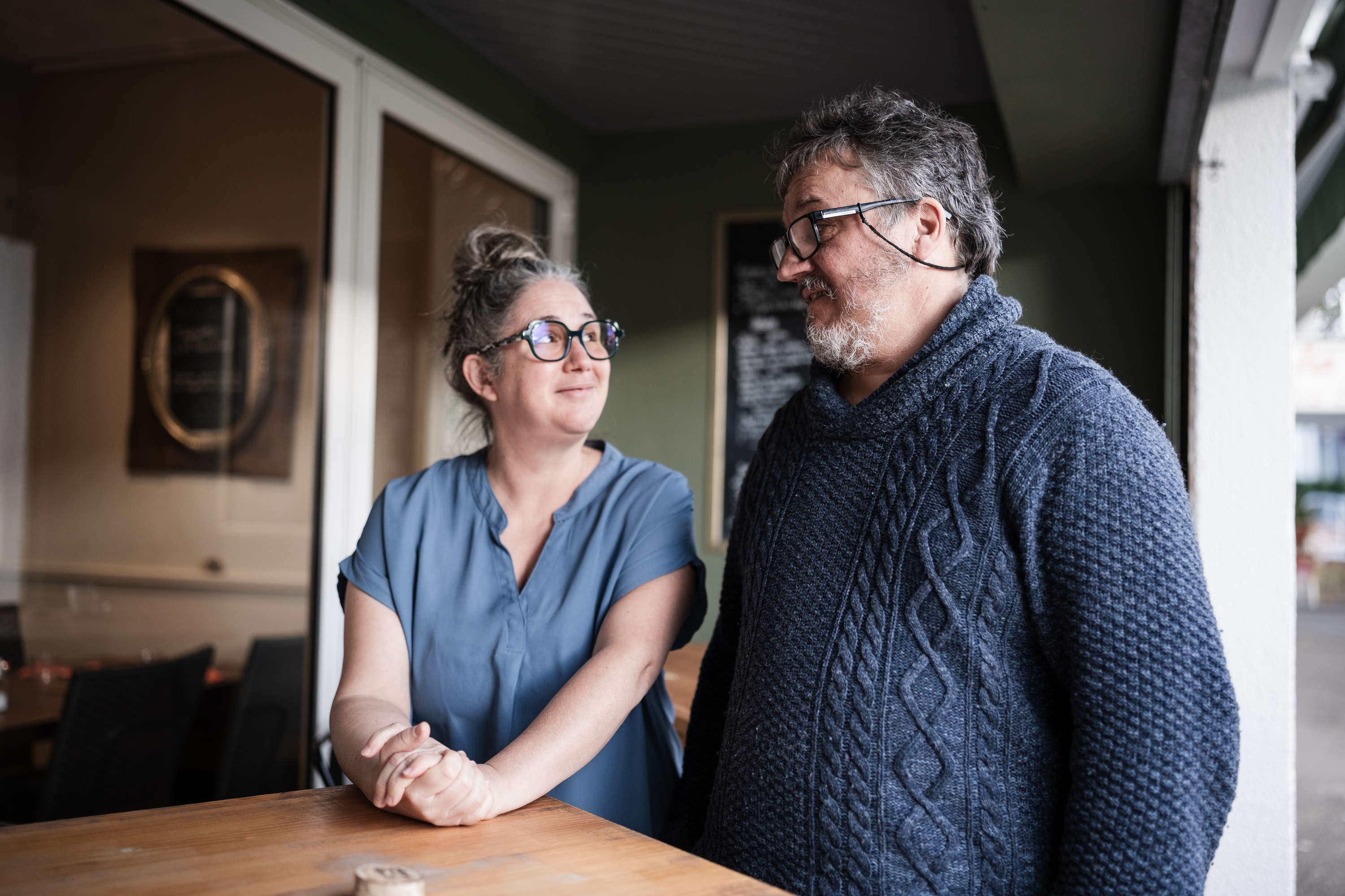 Marie Hirigoien eta Pantxix Bidart Pla