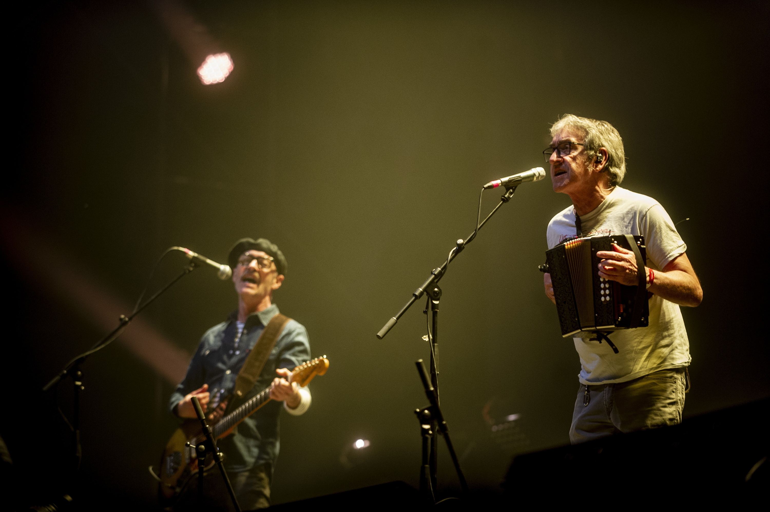 Hertzainak taldearen kontzertua, 2023ko urtarrilean, Gasteizen. JAIZKI FONTANEDA / FOKU