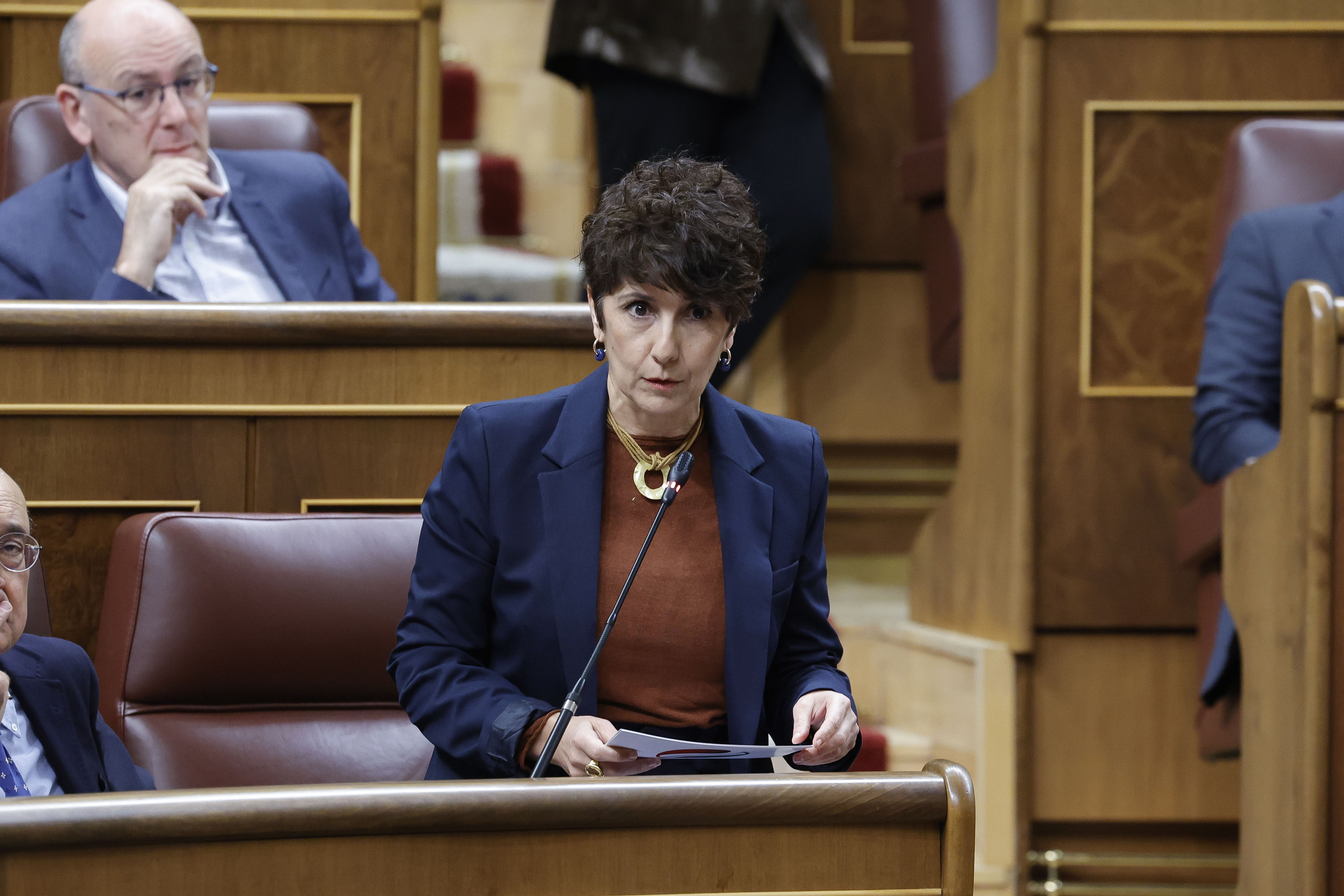 Maribel Bakero Espainiako Kongresuan, gaur. ZIPI ARAGON / EFE