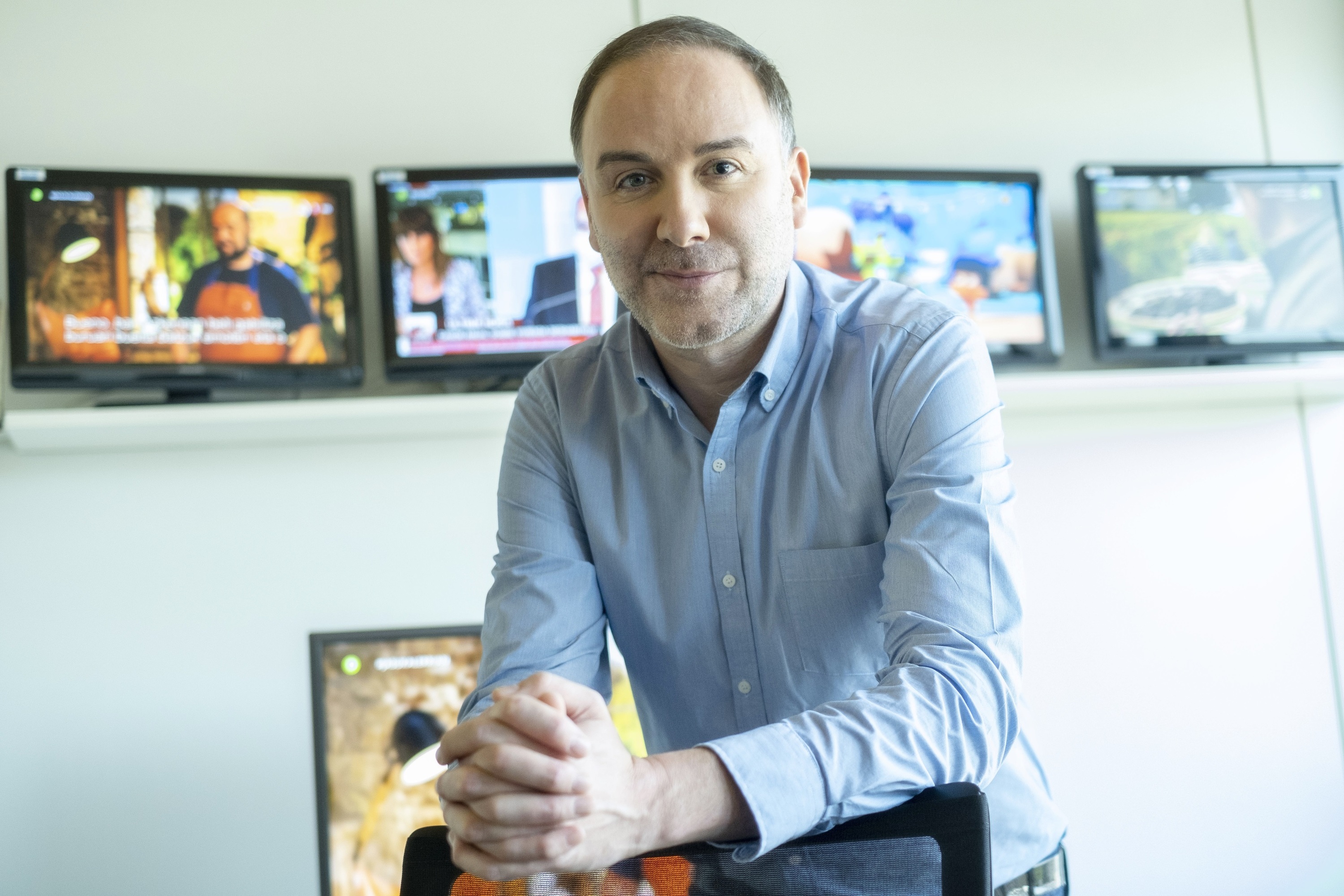 Unai Iparragirre ETBko zuzendaria. ETB