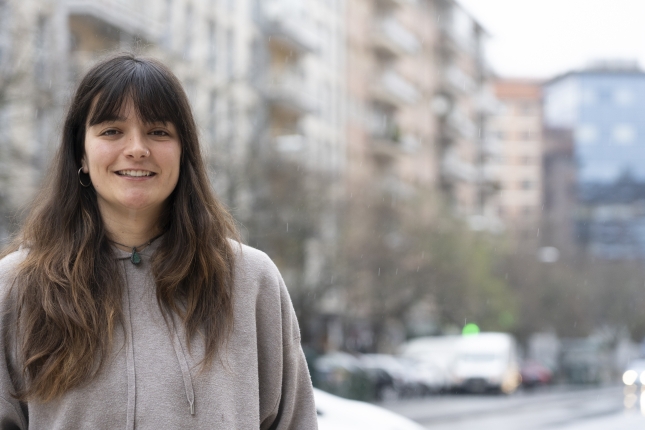 Miren Eizmendi, Nafarroako Mendi Federazioko presidentea, martxoan, kargua hartu berritan. JAGOBA MANTEROLA / FOKU Miren Eizmendi, Nafarroako Mendi Federazioko presidentea, martxoan, kargua hartu berritan. JAGOBA MANTEROLA / FOKU