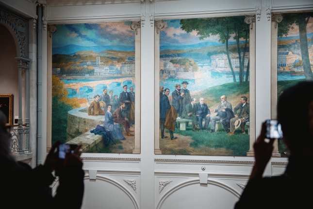 (ID_15545585) (Guillaume Fauveau/EZEZAGUNA) Visite réservée à la presse du Musée Bonnat-Helleu à Bayonne, le mardi 25 novembre...