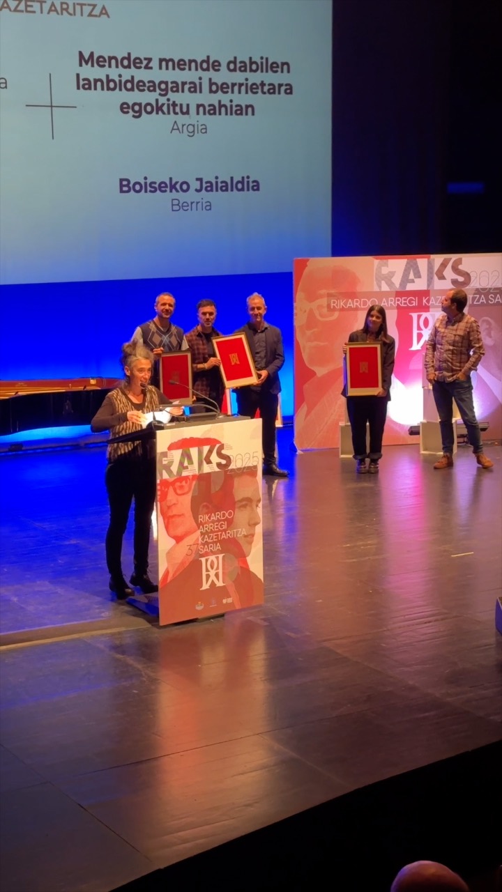 Rikardo Arregi Kazetaritza Sariak