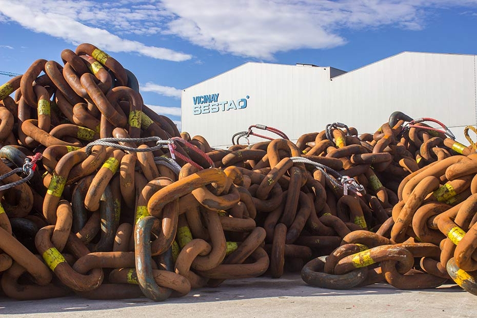 Vicinay Marinek Sestaon duen lantegia. VICINAY MARINE