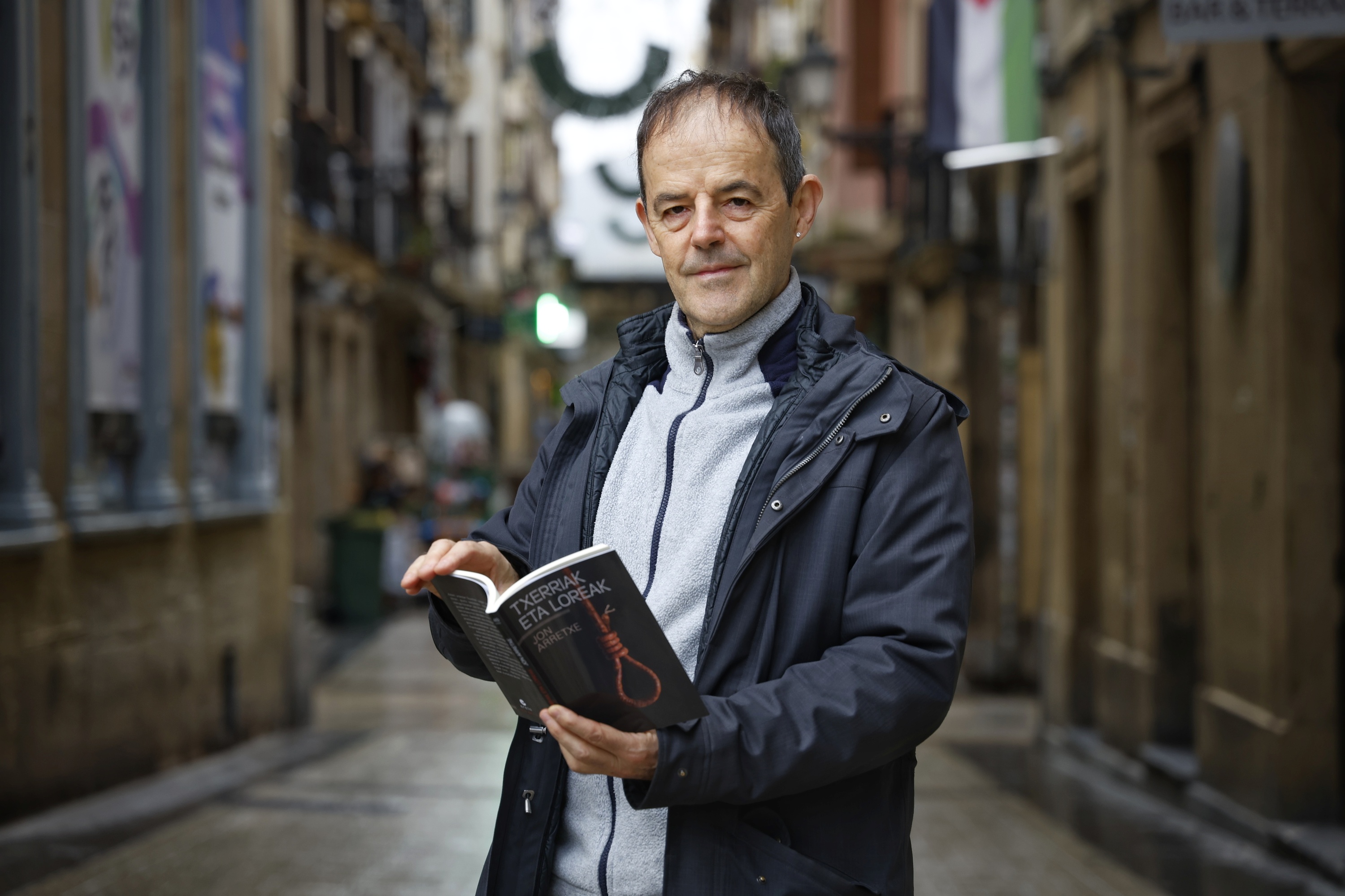 Jon Arretxe, azaroaren 25ean, Donostian. MAIALEN ANDRES / FOKU