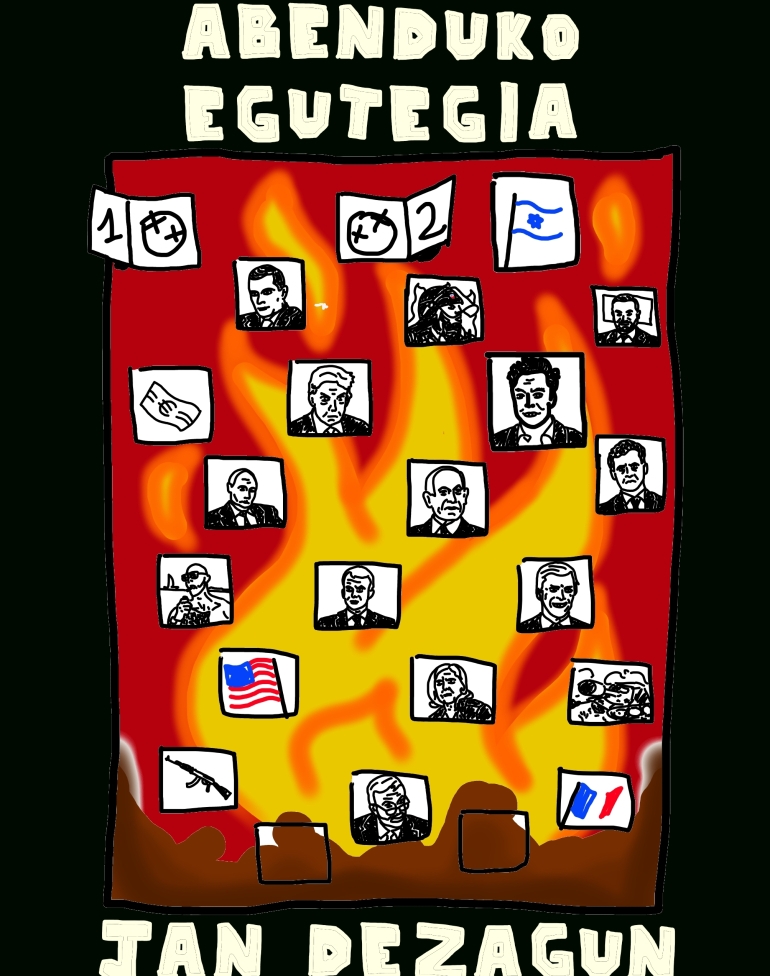 'Abenduko egutegia'. HAITZ. Marrazkiritzia.