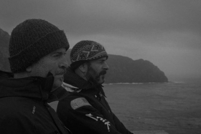 Mikel Urdangarin eta Unai Basurko 'Itsasora' filman