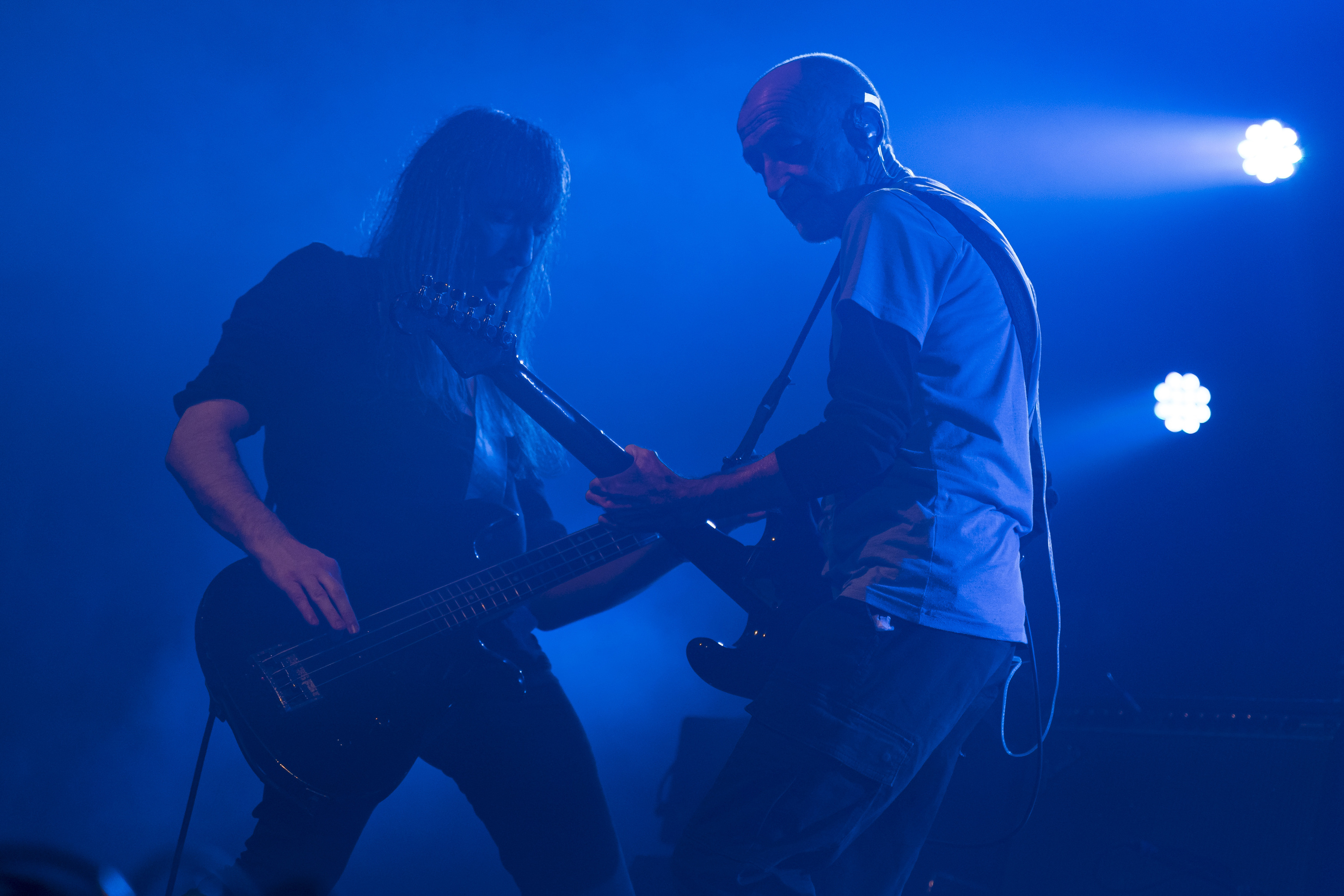 Mikel Kazalis eta Andoni Basterretxea, kontzertuan. ARITZ LOIOLA / FOKU