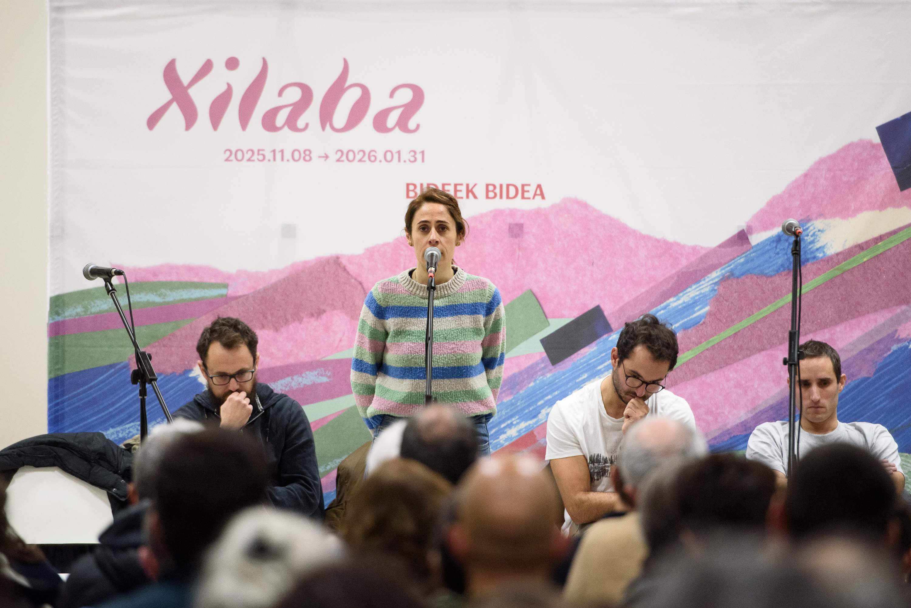 Maddalen Arzallus kantuan, atzo, Ligiko saioan. GUILLAUME FAUVEAU