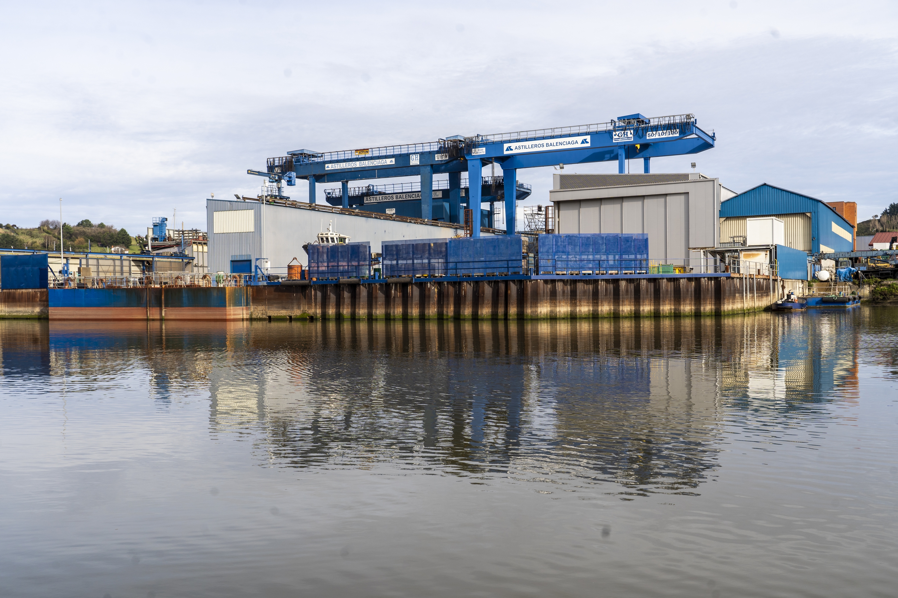 Balenciaga ontziola, Zumaian, artxiboko irudi batean. GORKA RUBIO / FOKU