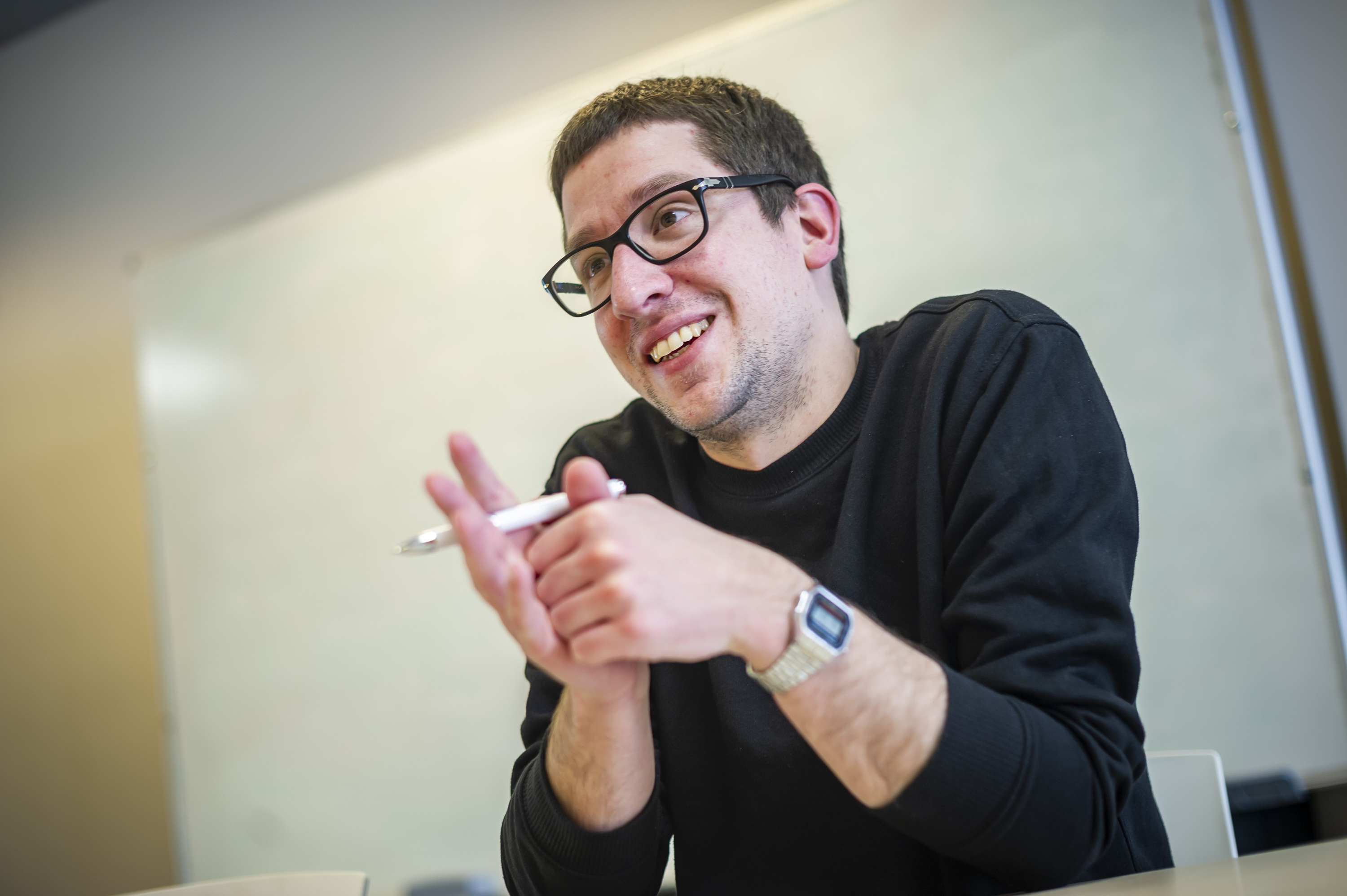 Martin Arbeo politologoa. JAIZKI FONTANEDA / FOKU