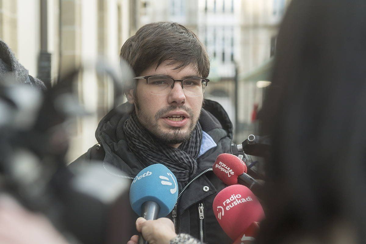 Lander Martinez, artxiboko irudi batean. JUANAN RUIZ / FOKU