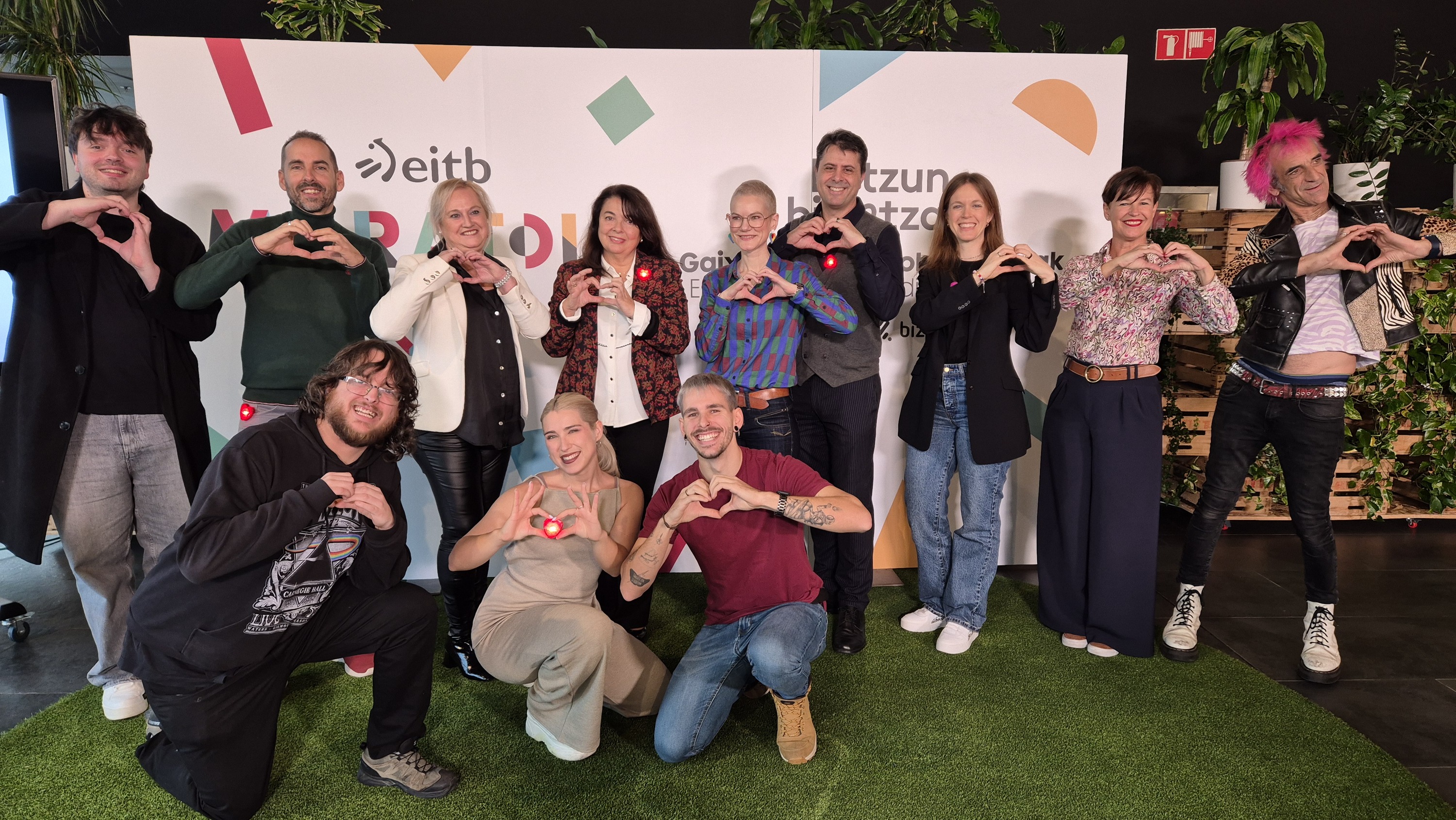 EITBren elkartasun maratoiaren aurkezpena, urriaren 10ean. EITB