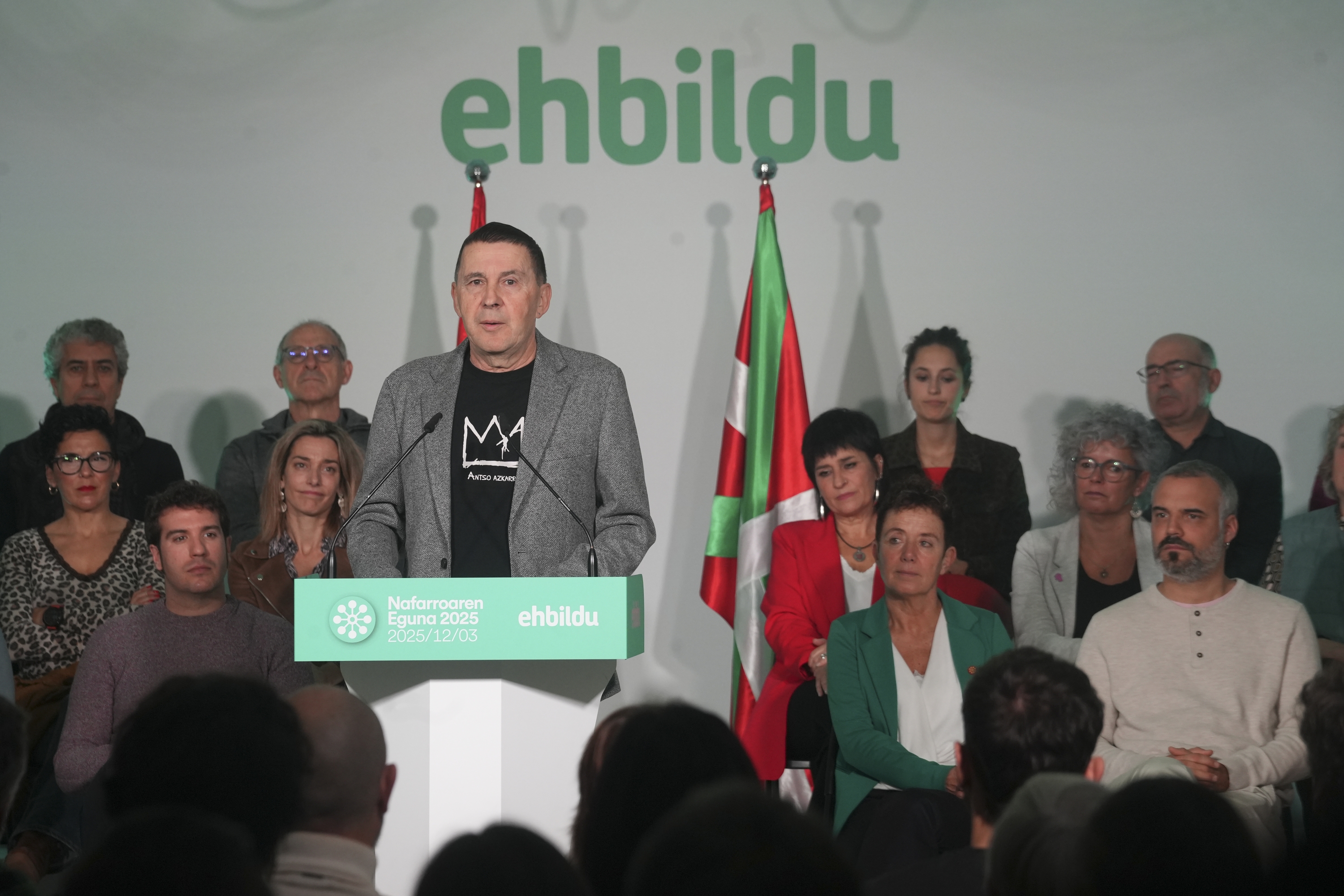 Otegi Nafarroaren egunean