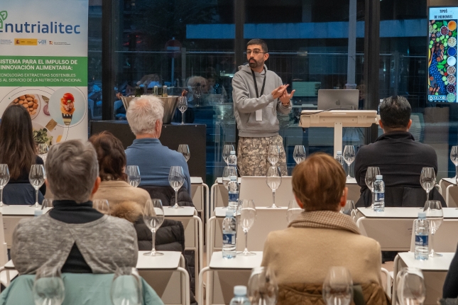 Entzuleak, De la Rosak emandako hitzaldian. ANDONI CANELLADA / FOKU