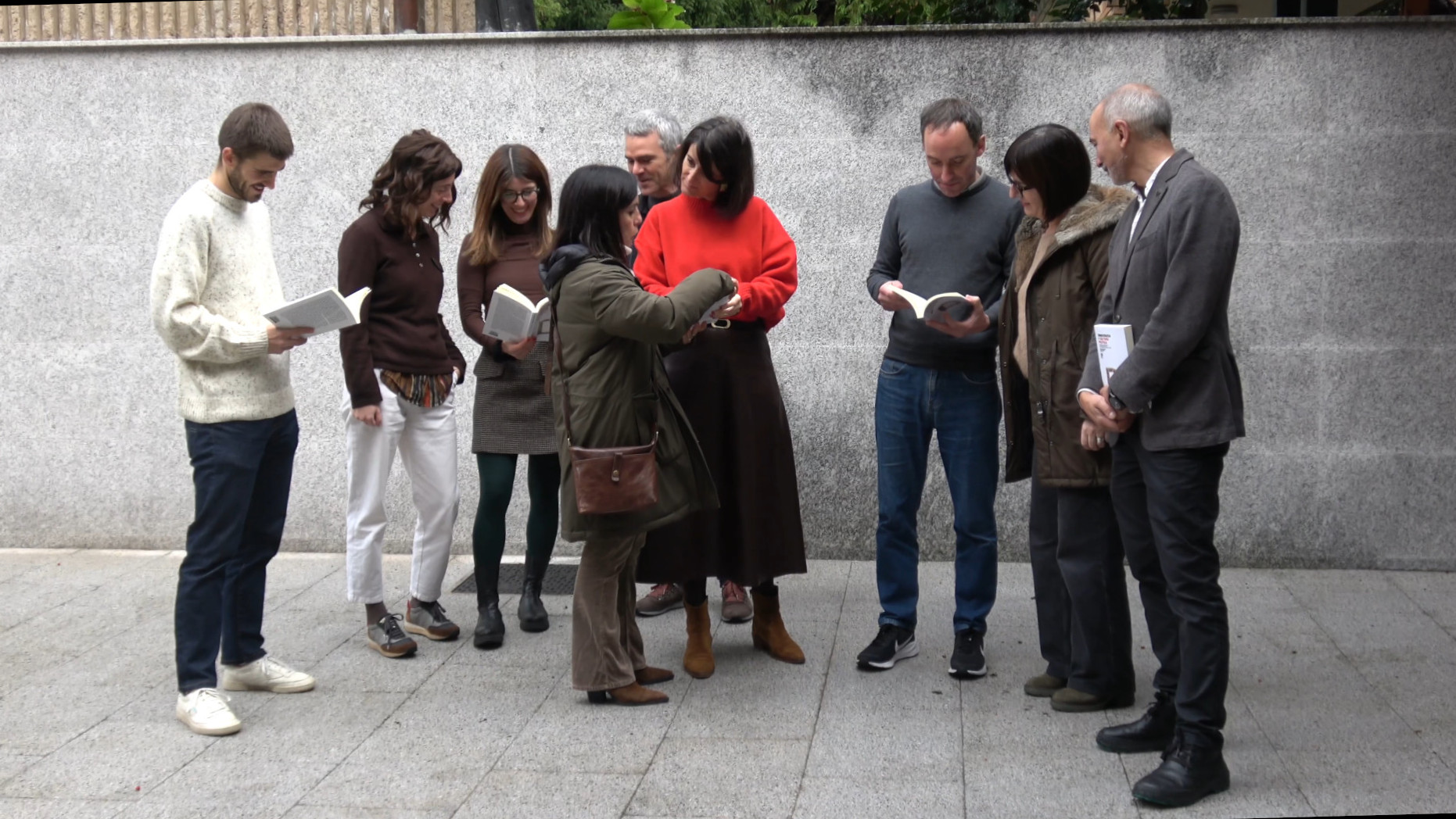 Gaur aurkeztu dute liburua, Arantzazun, Oñatin. ARANTZAZULAB