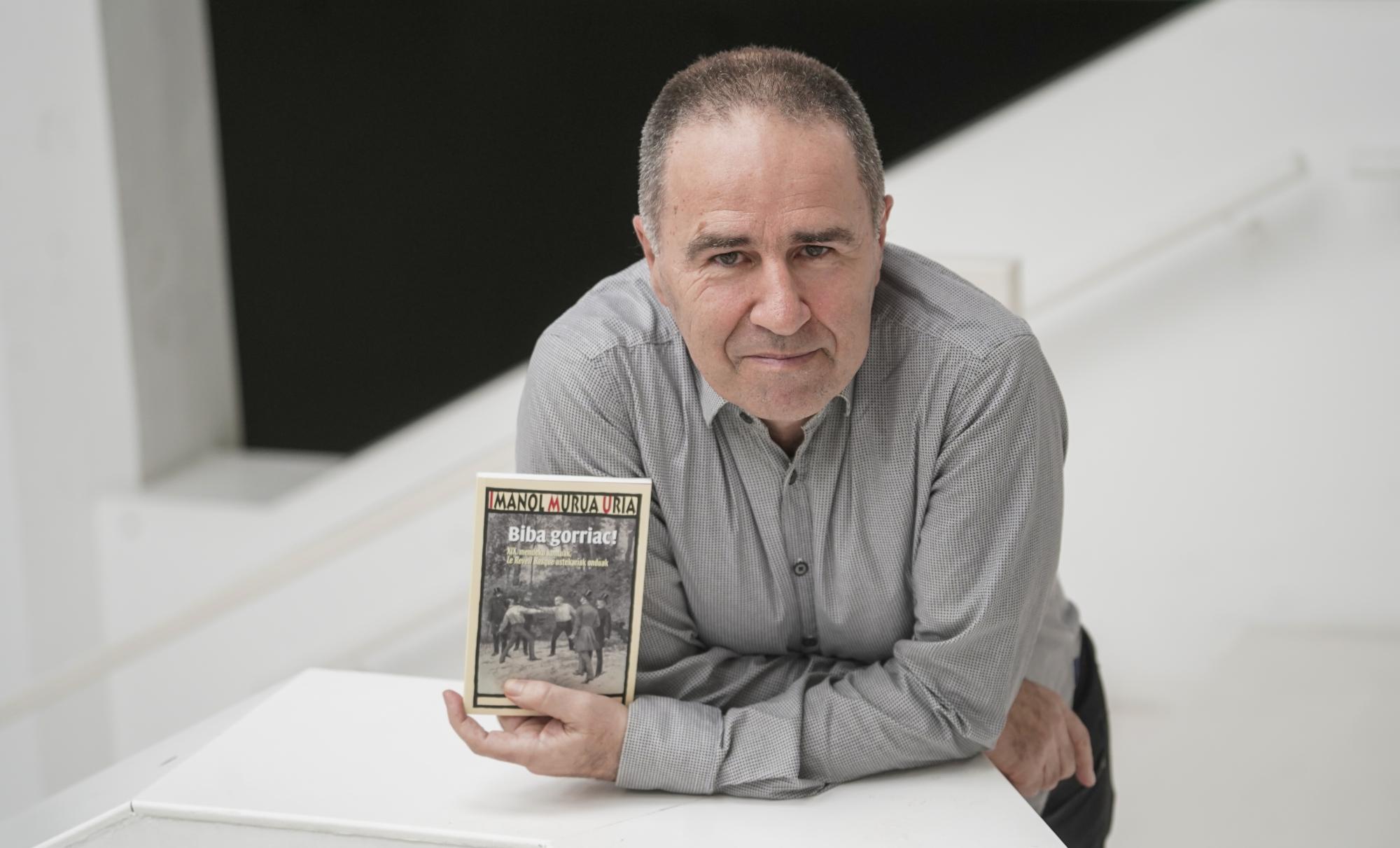 Imanol Murua Uria, herenegun, EHUko Gizarte eta Komunikazio Zientzien Fakultatean, Leioan. MARISOL RAMIREZ / FOKU