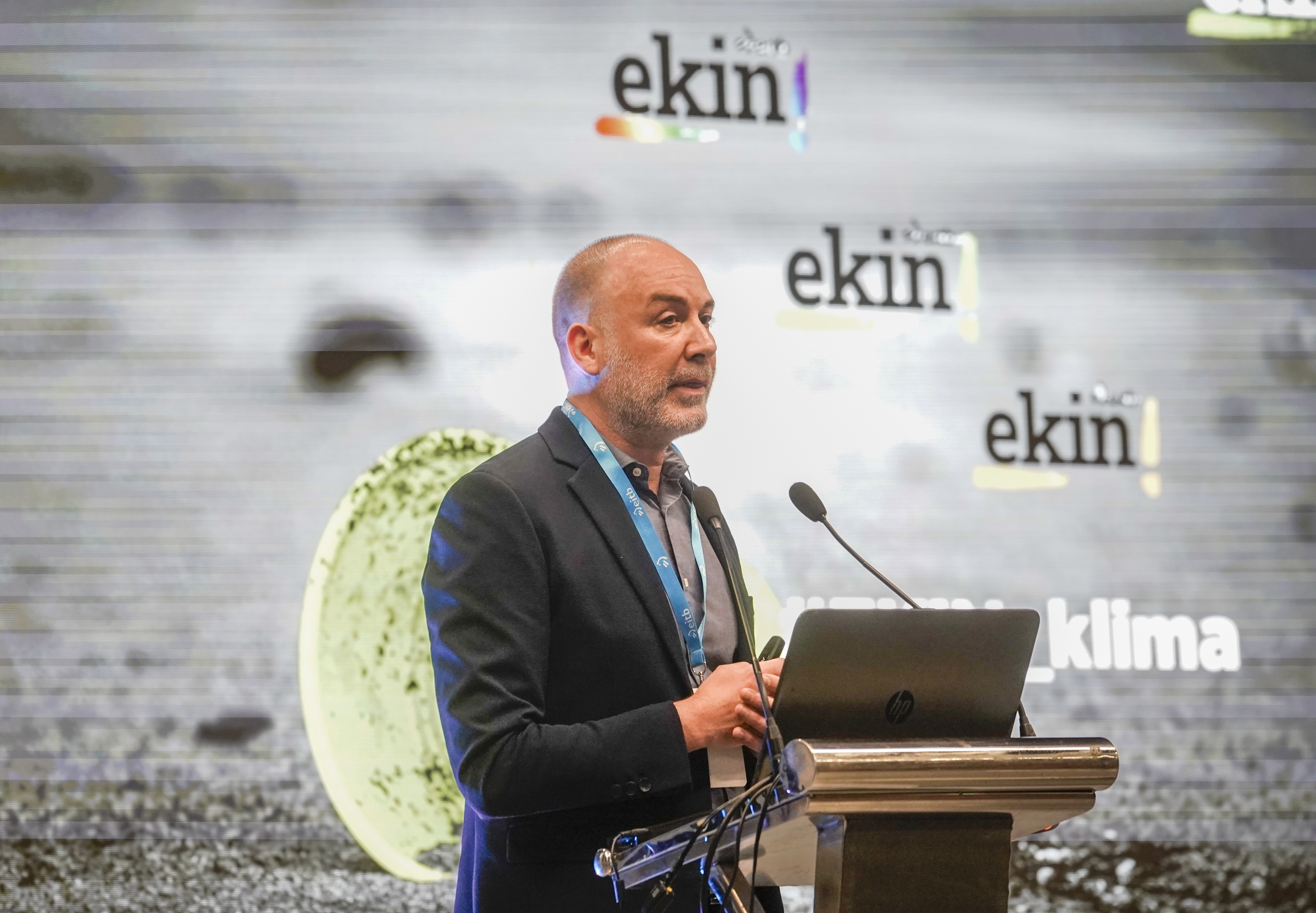 Unai Iparragirre ETBko zuzendari ohia Input konferentzian, maiatzean. MARISOL RAMIREZ / FOKU