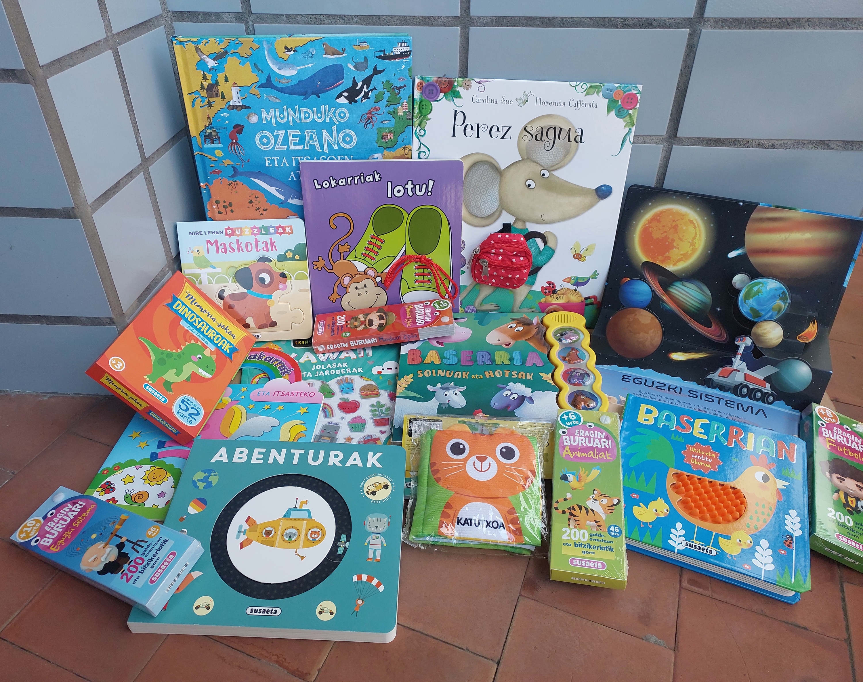 Susaeta argitaletxearen aurtengo nobedadeak. BERRIA