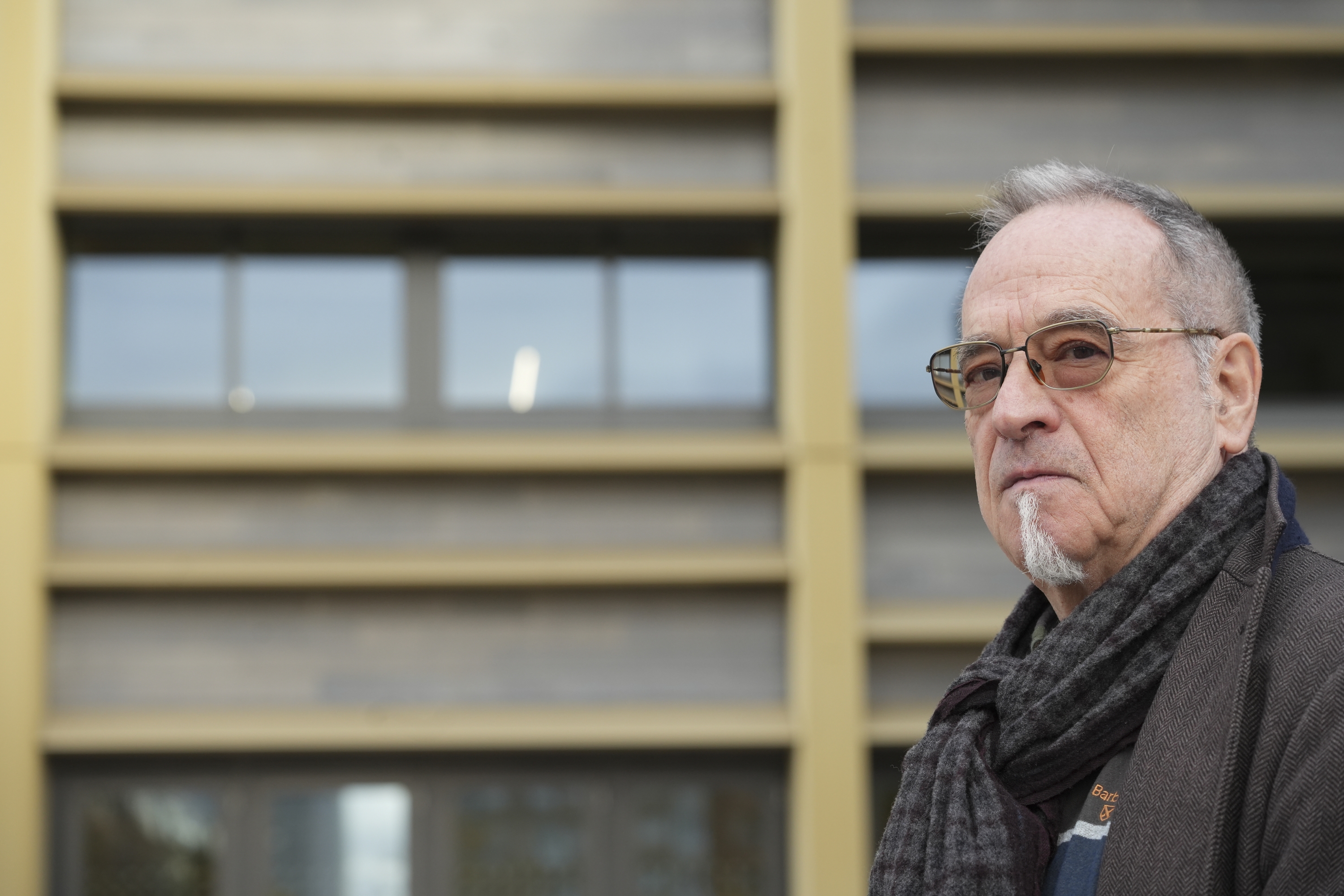 Antxon Olabe Iruñean, asteon. JAGOBA MANTEROLA / FOKU