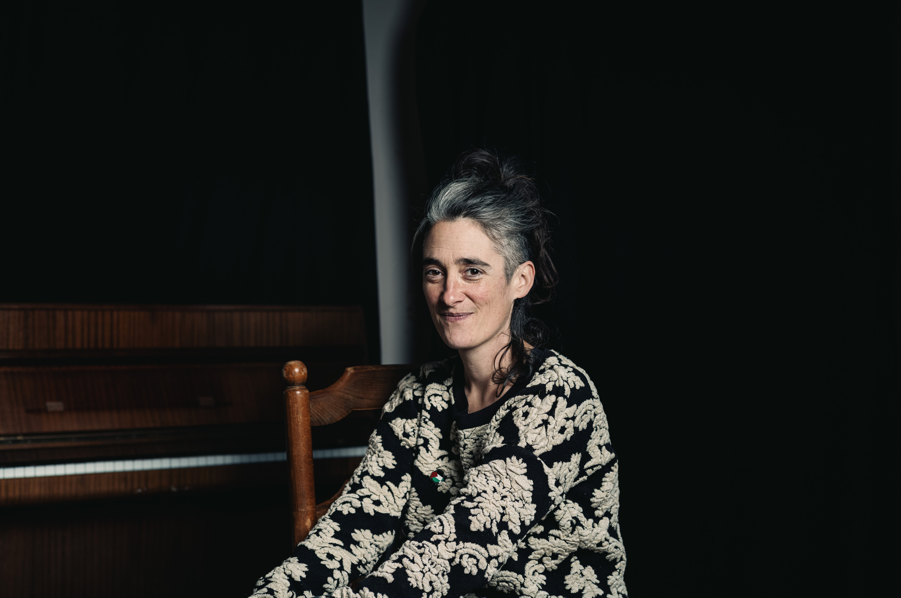 Jenofa Berhokoirigoin kazetaria, iragan astean, Larzabalen. GUILLAUME FAUVEAU