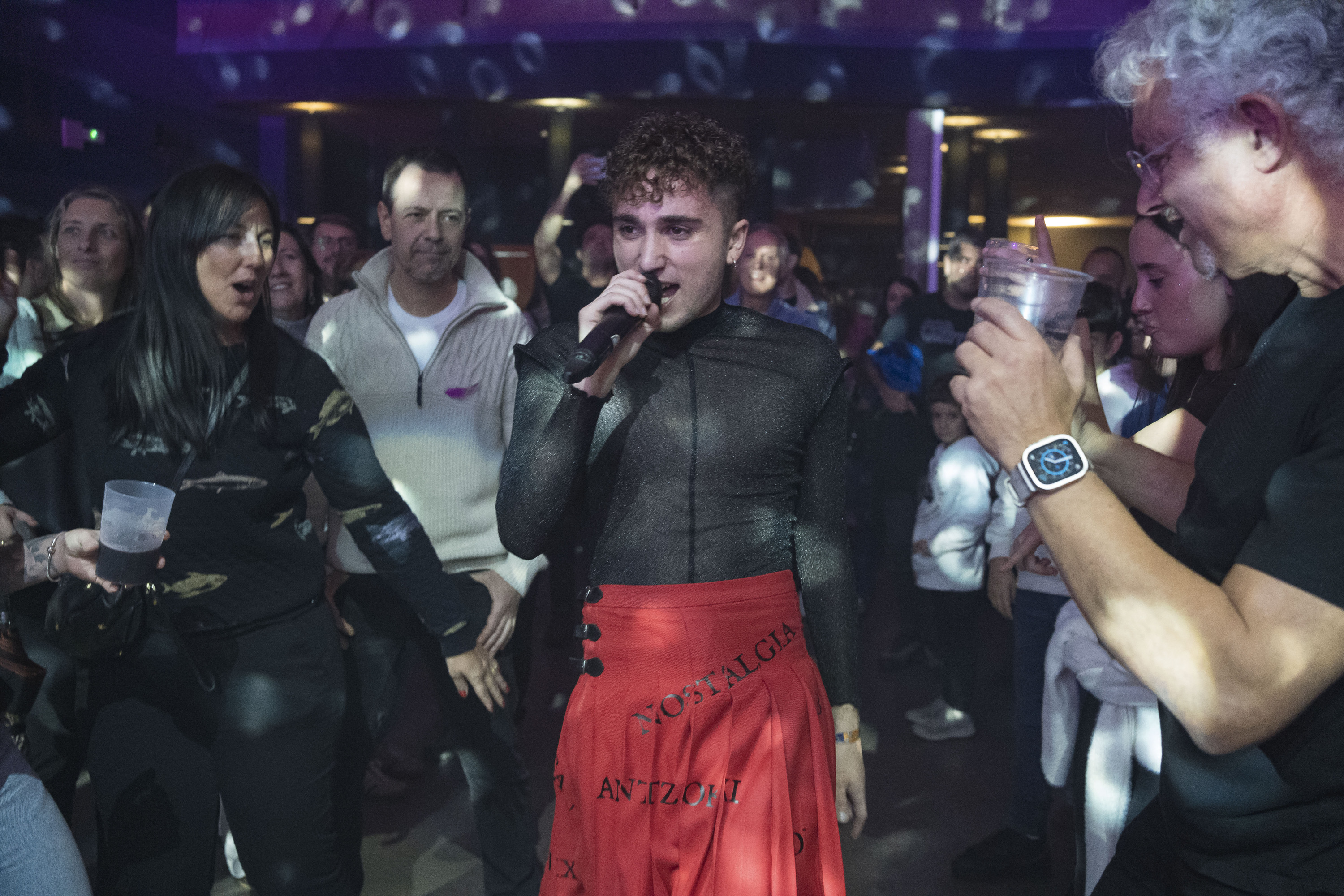 Jonkass, gaur, Ahotsenea gunean emandako kontzertuan. ARITZ LOIOLA / FOKU