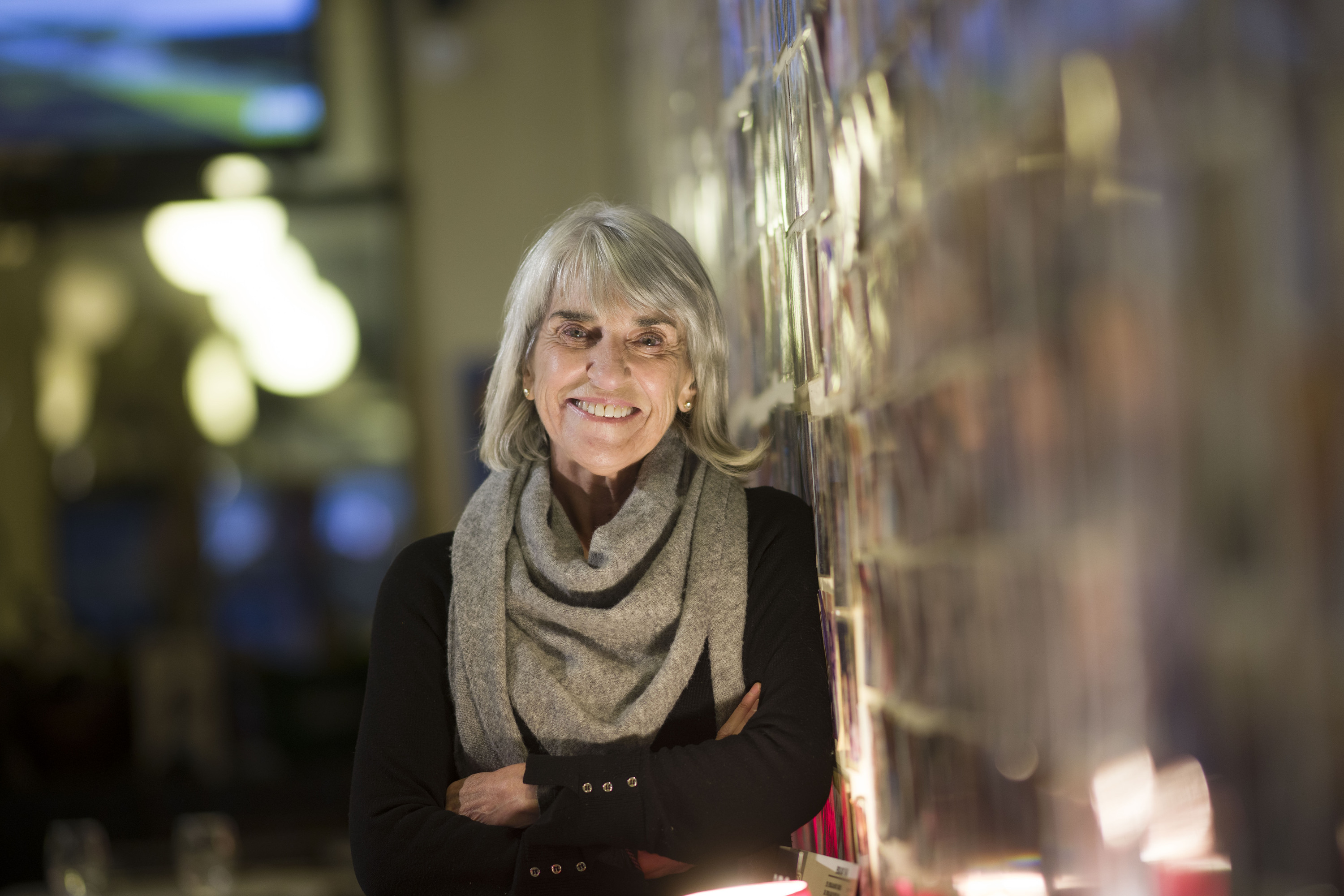 Klara Badiola aktorea, Donostian, azaroaren 19an. JON URBE / FOKU