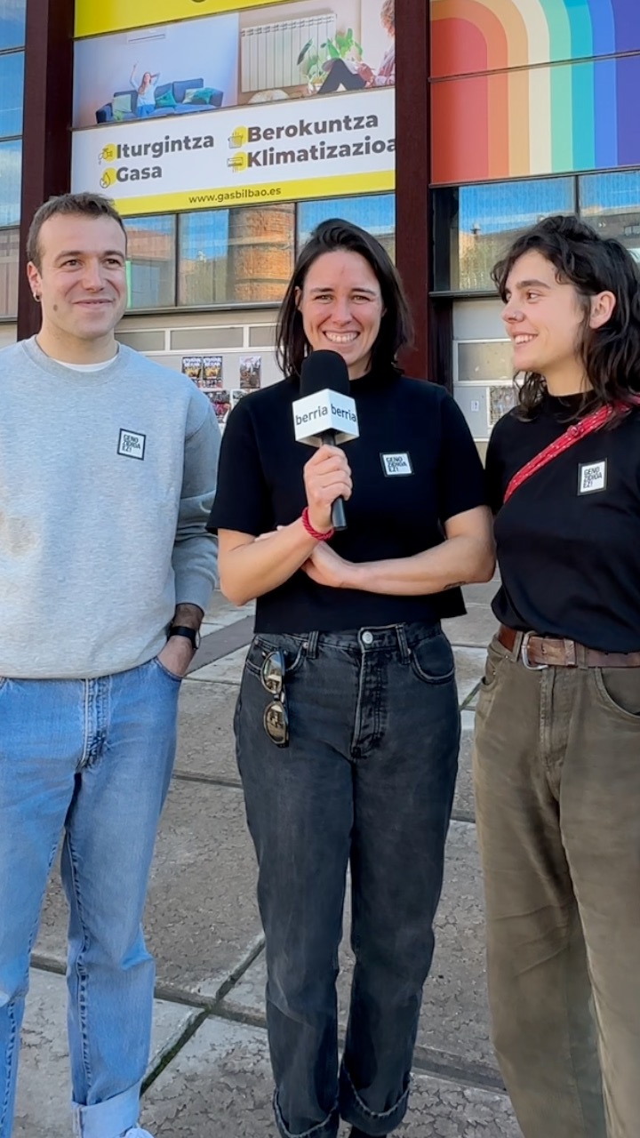 DA! motzean: Ainhoa Olaso, Usue Egia eta Mikel Urdangarin