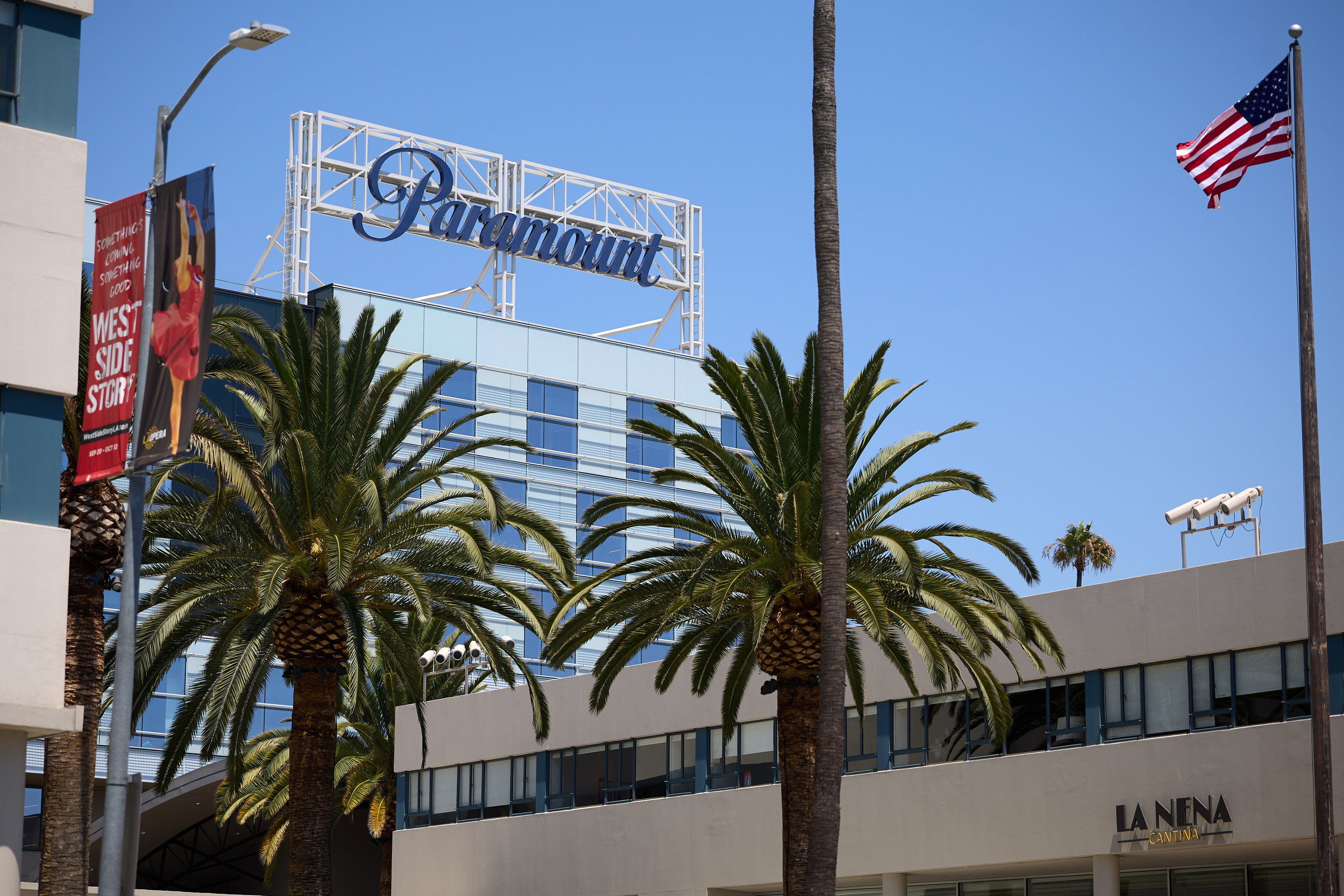 Paramount konpainiaren estudioak, Los Angelesen. ALLISON DINNER / EFE