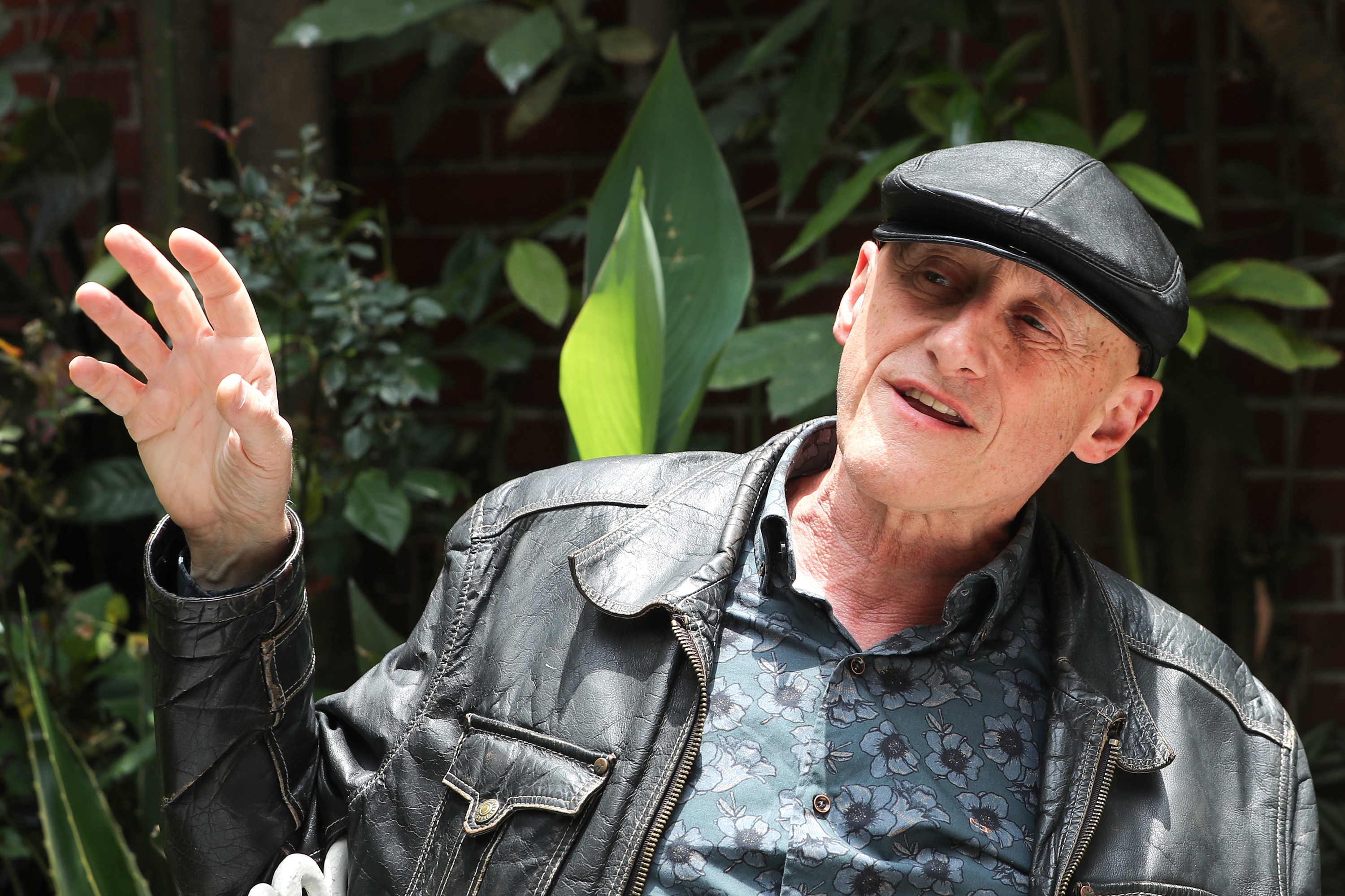 Jorge Martinez Ilegales taldeko abeslaria. MARIO GUZMAN / EFE