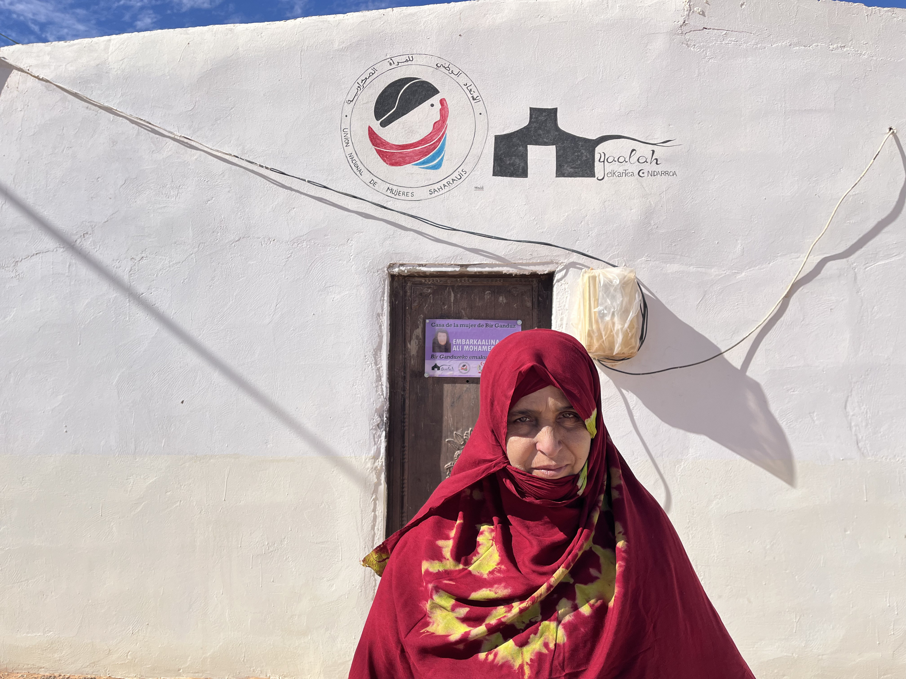 Ragia Mohamed Elwali. Bir Gandusko Emakumeen Etxeko burua. IRATI ALVAREZ MALAXETXEBERRIA