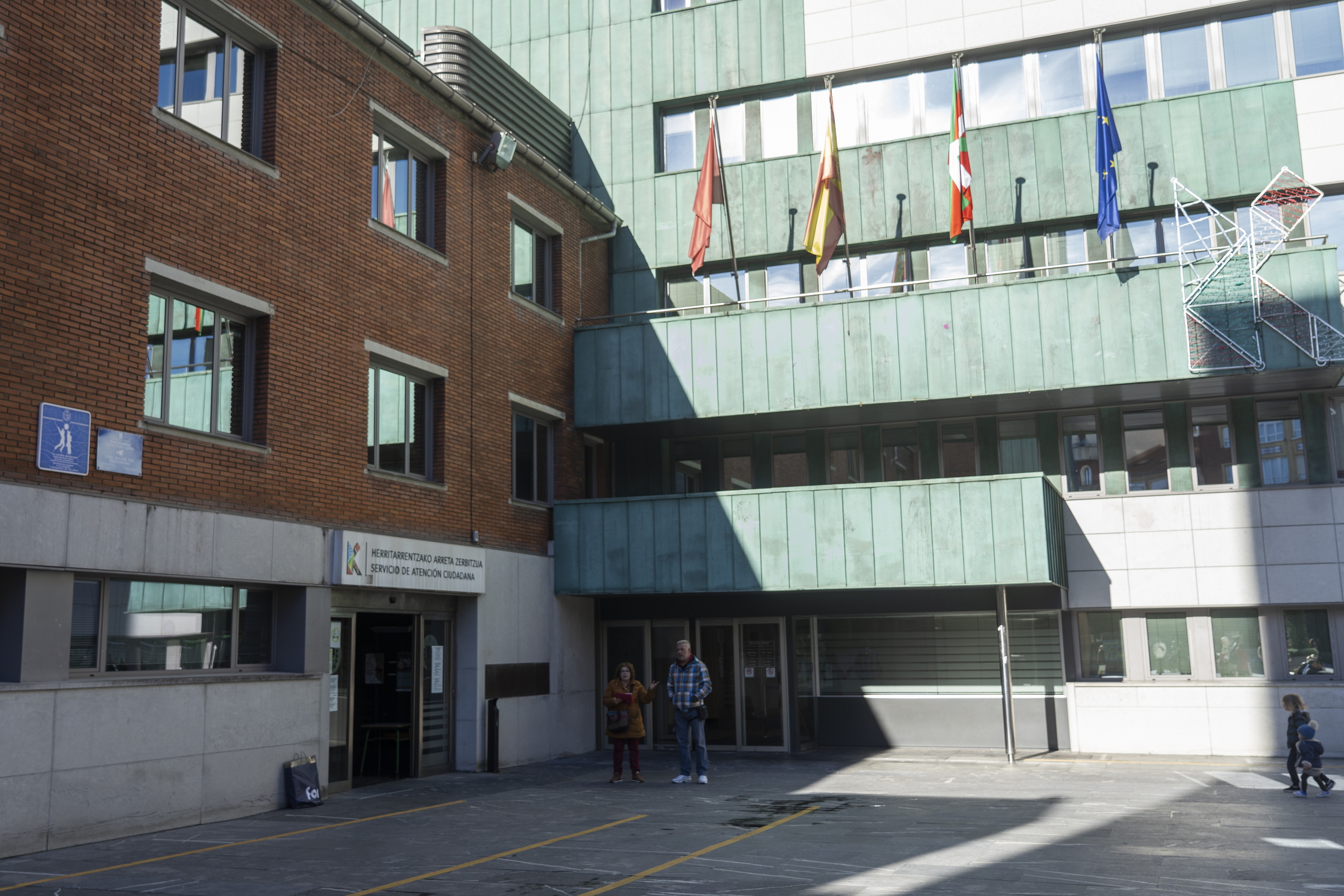 Barakaldoko udaletxea, 2023an. MONIKA DEL VALLE / FOKU Barakaldoko udaletxea, 2023an. MONIKA DEL VALLE / FOKU