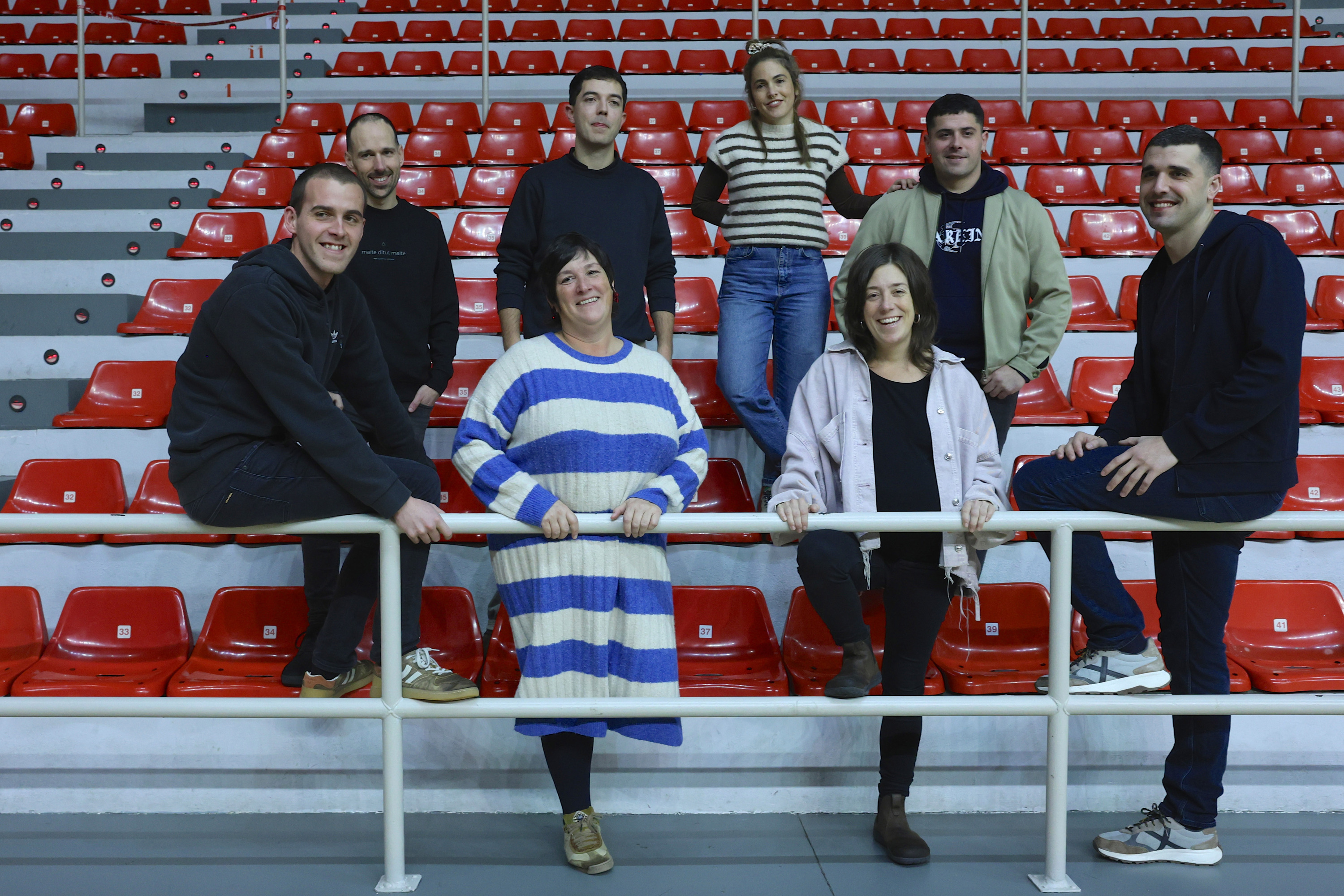 Bizkaiko Bertsolari Txapelketako finaleko zortzikotea, gaur, Bilboko Casillan. OSKAR MATXIN EDESA / FOKU